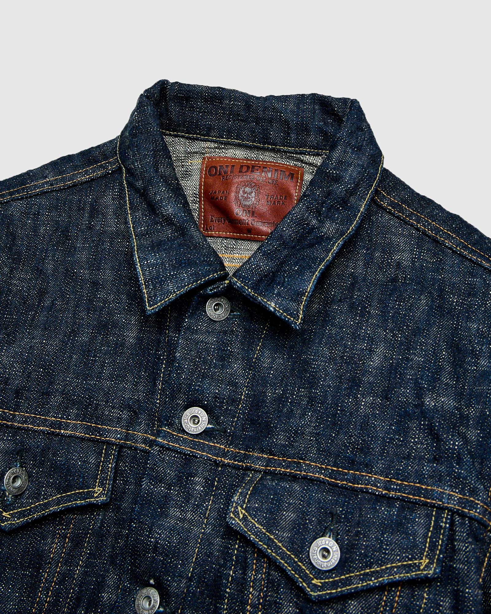 02527P "Kasuri" 17oz Slub Selvedge Denim Jacket - Image 5