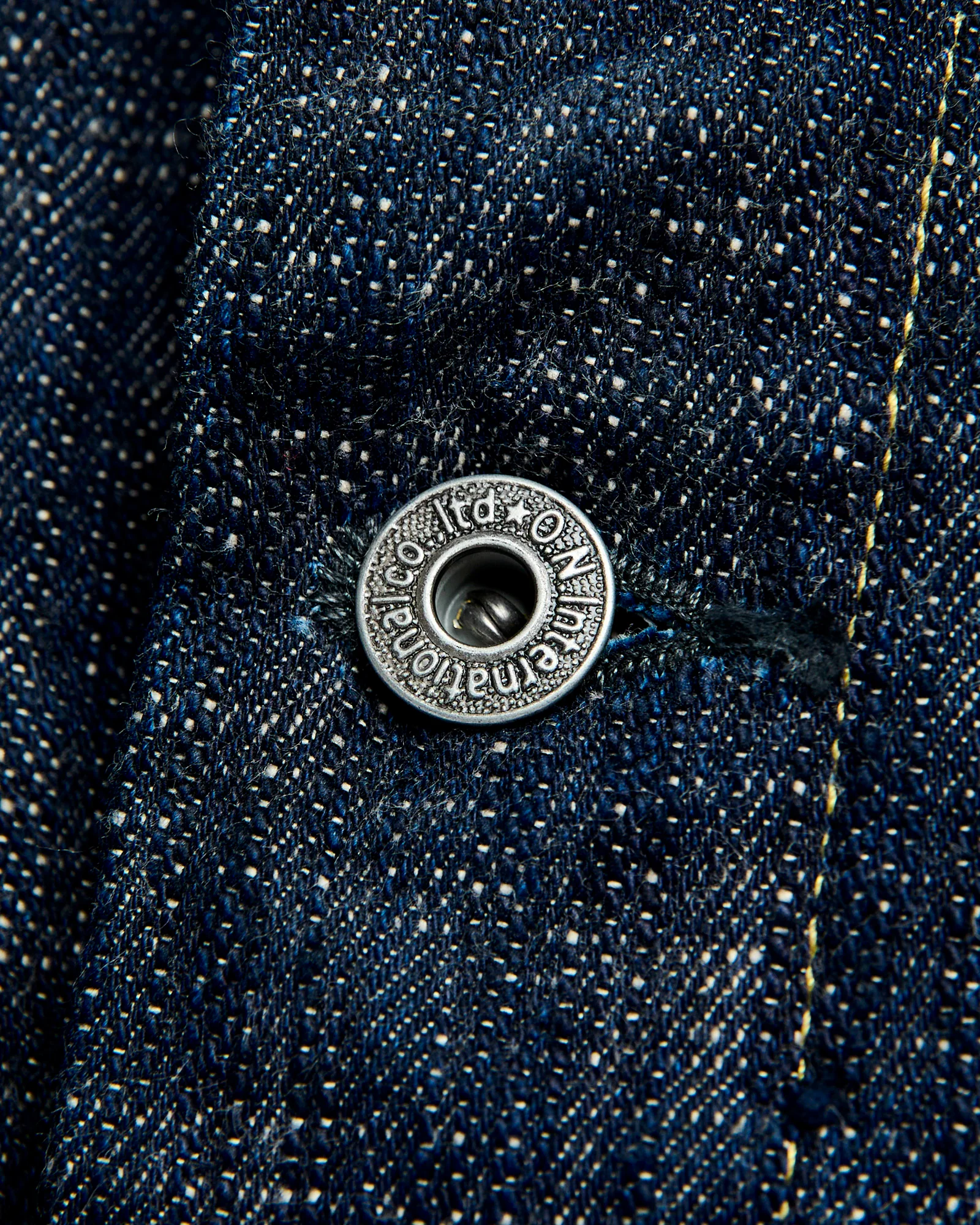 02527P "Kasuri" 17oz Slub Selvedge Denim Jacket - Image 7