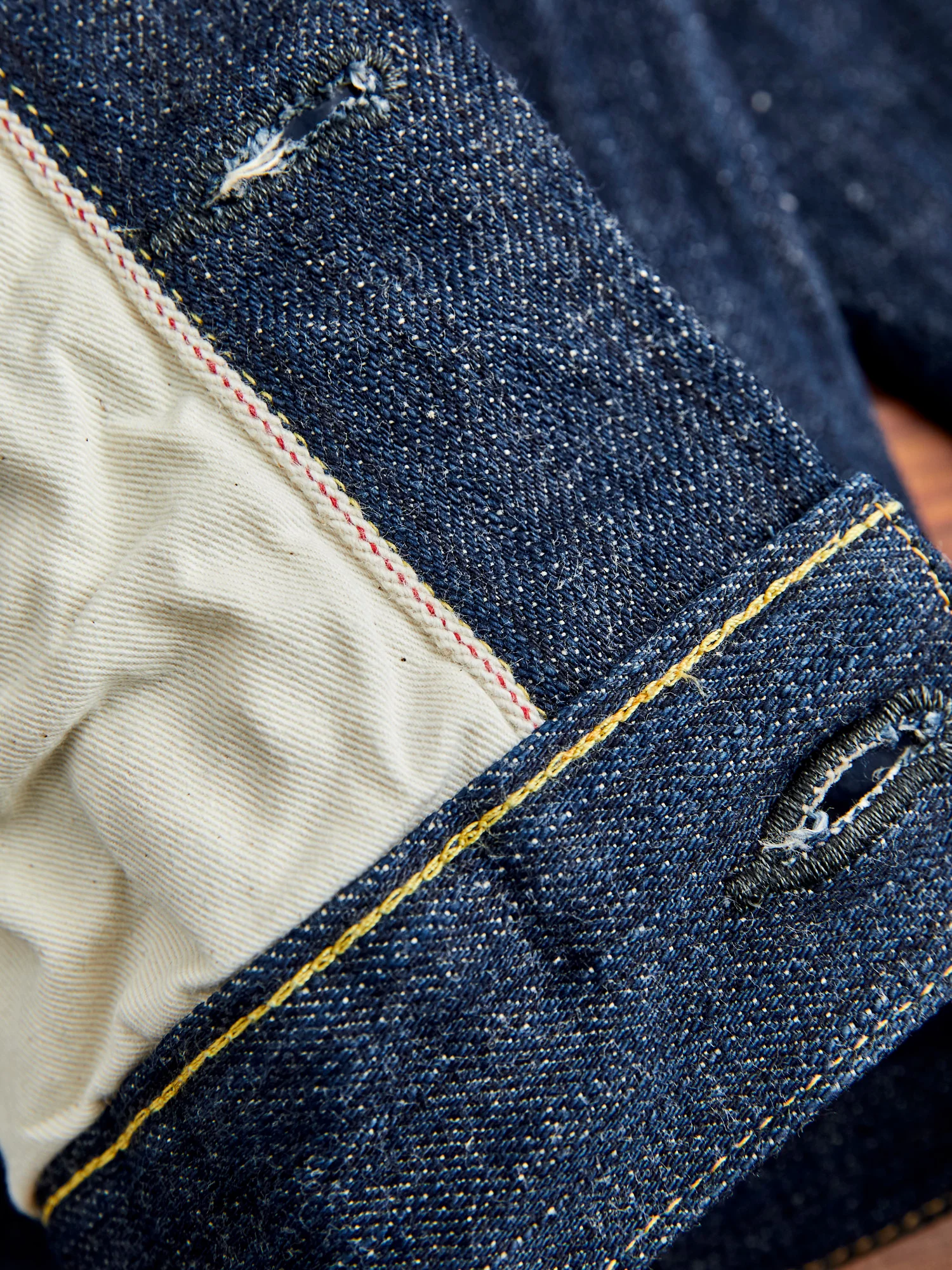 02527P "Kiwami" 16oz Natural Indigo Selvedge Denim Jacket - Image 10