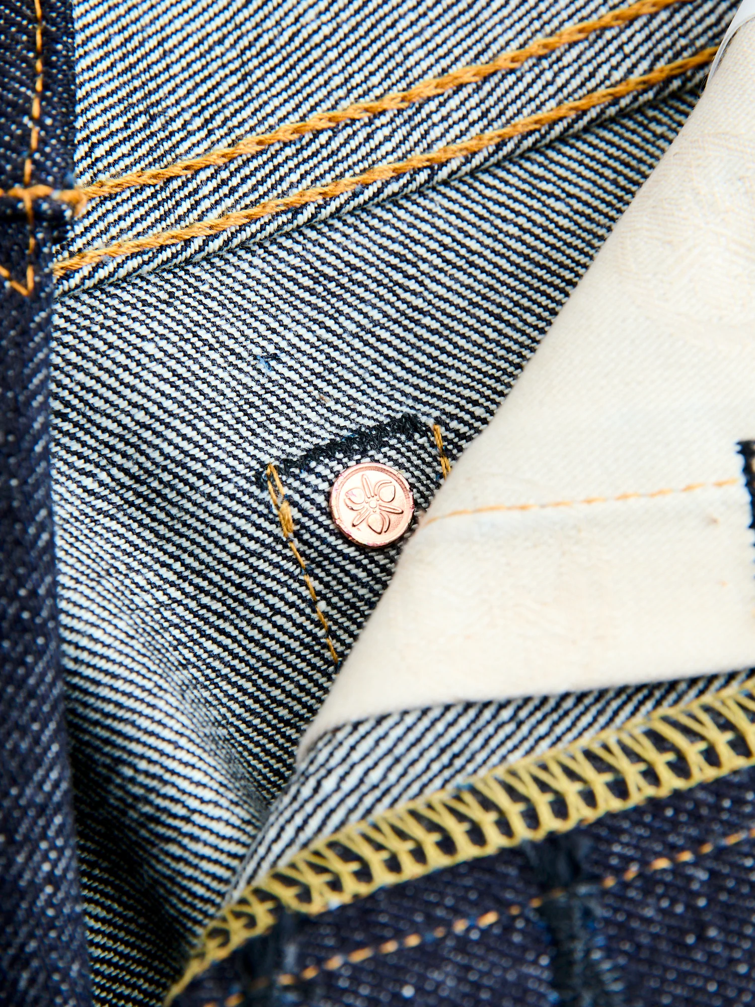0405V 15.7oz Selvedge Denim - High Tapered Fit - Image 9