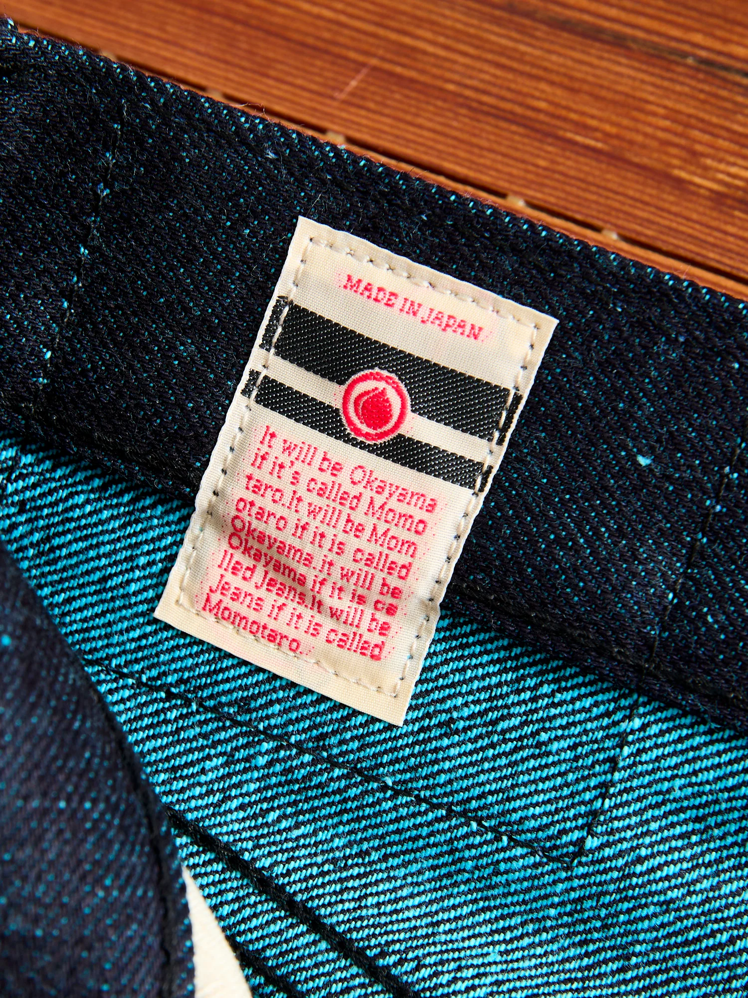 0605-IMSP "Indigo Mint" 15.7oz Selvedge Denim - Natural Tapered Fit - Image 11