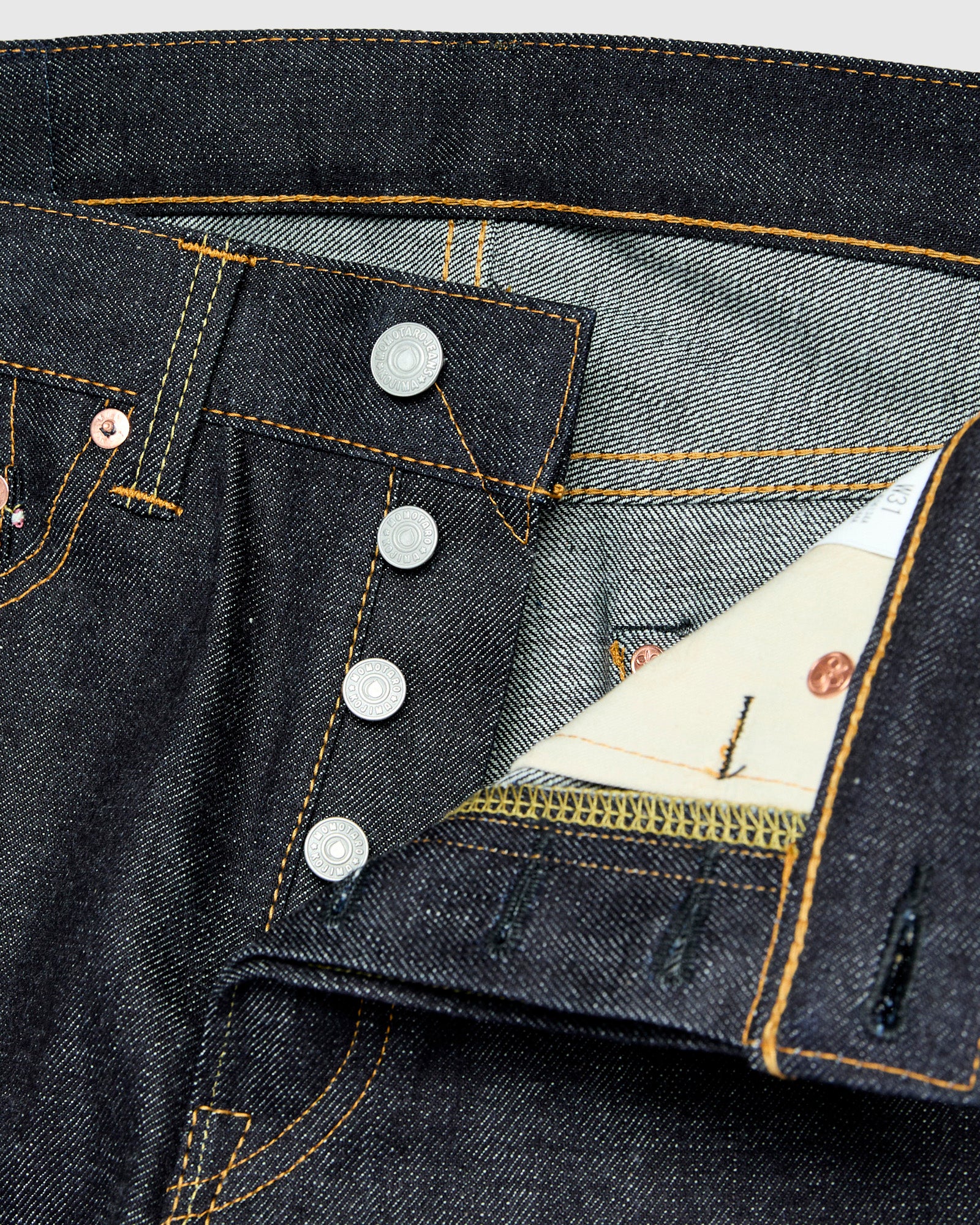 0906-13SP "Going to Battle" 13oz Selvedge Denim - Wide Straight Fit - Image 7