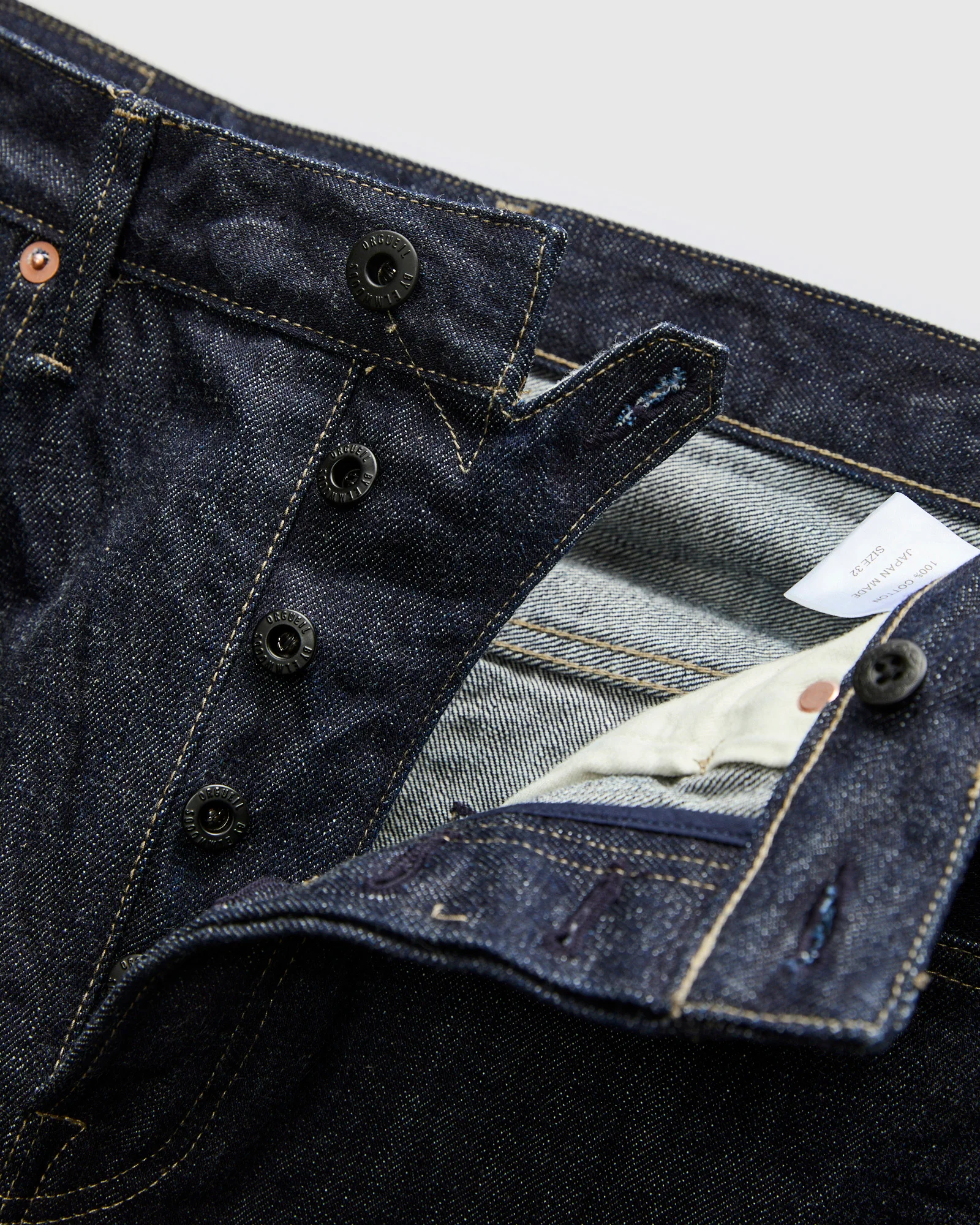 103 "Tailor Jeans" 14oz Selvedge Denim - Regular Tapered Fit - Image 7
