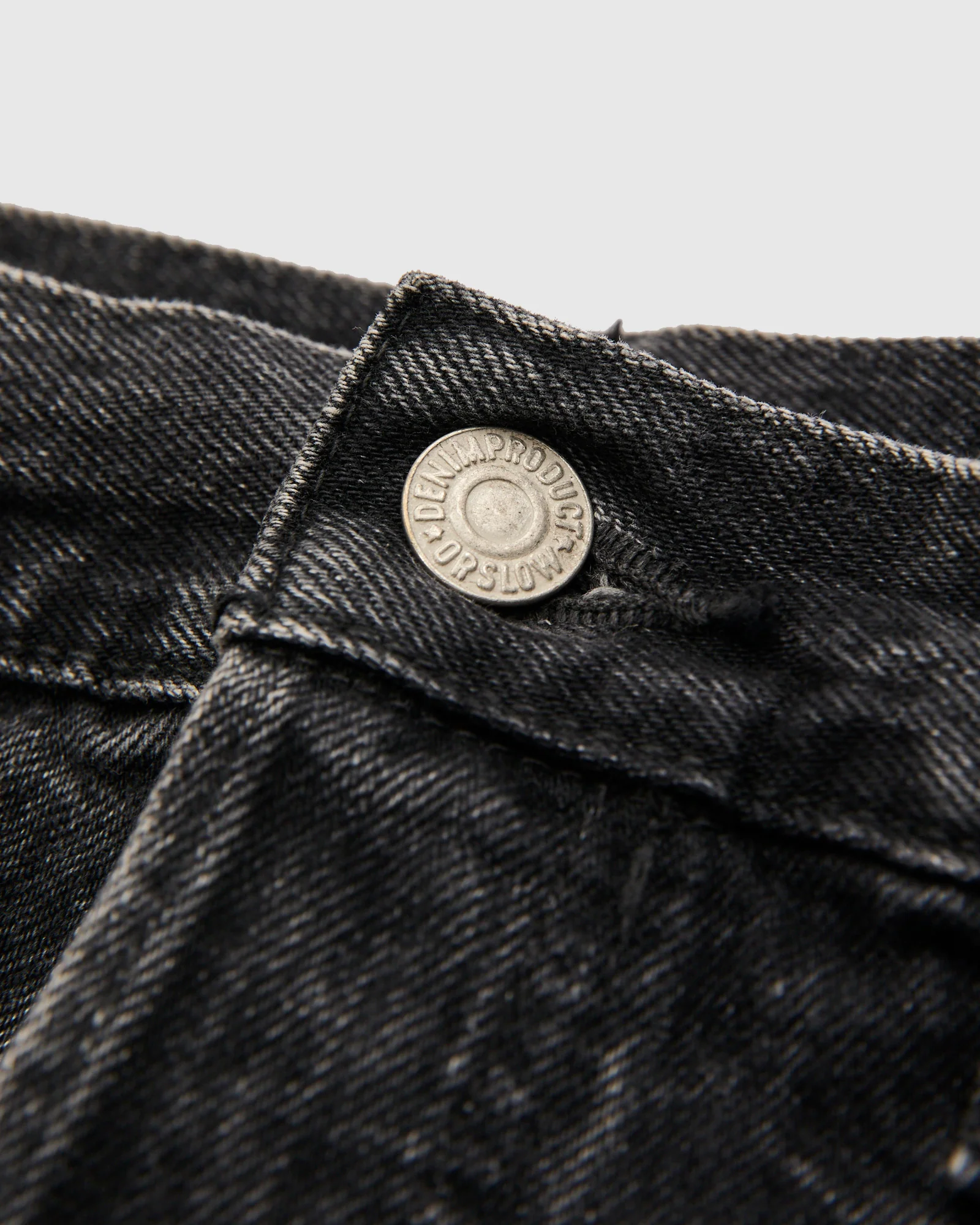 105 "Black Stone Wash" 13.5oz Selvedge Denim - Standard Fit - Image 5