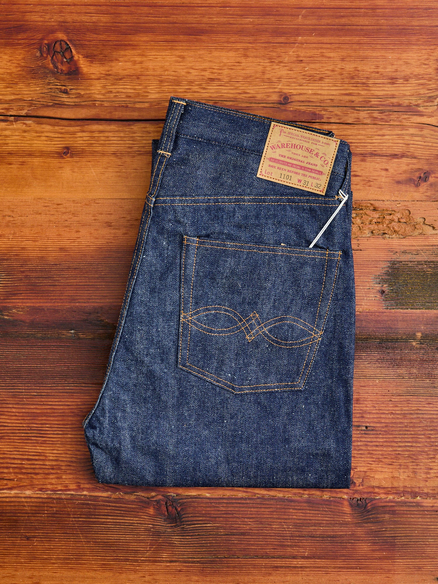 1101 "Big E 1970 Model" 13.75oz Unsanforized Selvedge Denim - Regular Straight - Image 2