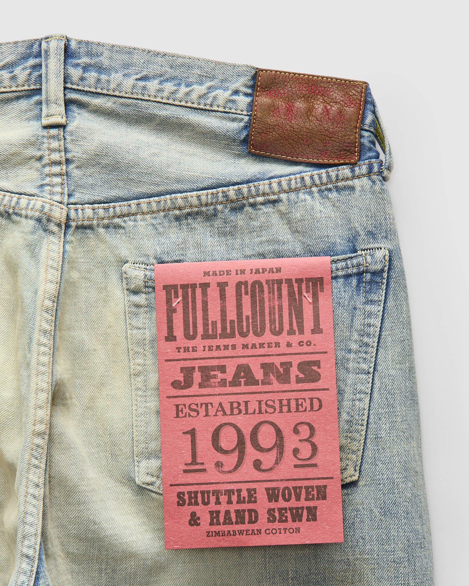 1101 "Santa Monica" 13.7oz Selvedge Denim - Classic Straight Fit - Image 3