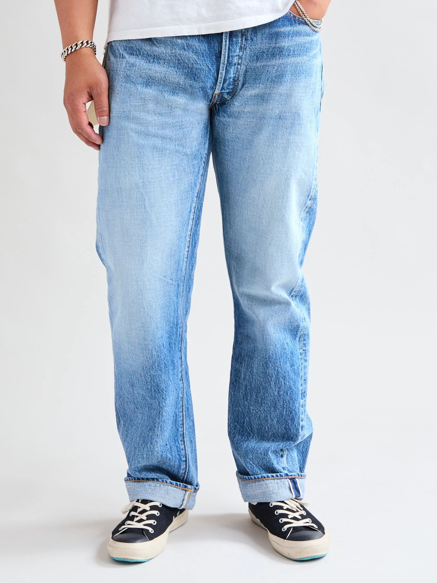 1102-EB "Eastbourne" 13.75oz Selvedge Denim - Straight Fit - Image 2
