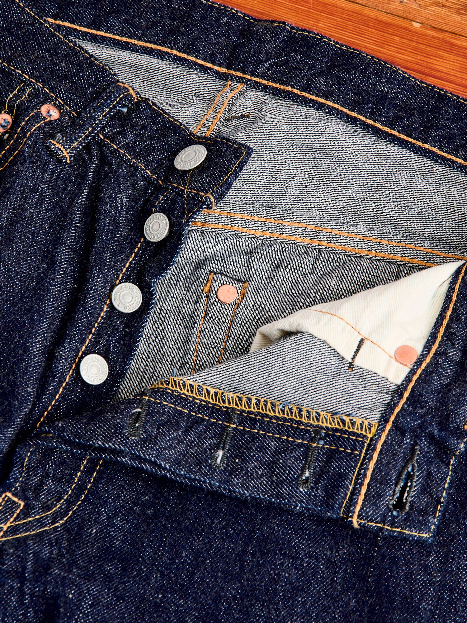 1103SSW "Super Smooth" 11.5oz Selvedge Denim - Clean Straight Fit - Image 9