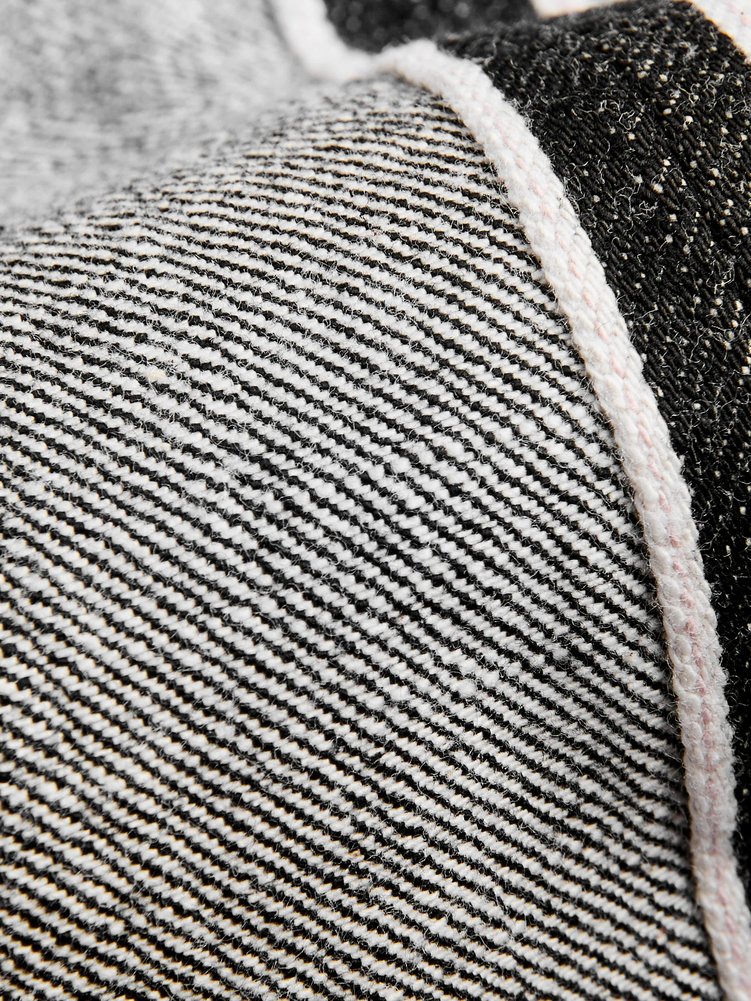 1108BK 14oz Black Selvedge Denim - Slim Straight Fit - Image 13