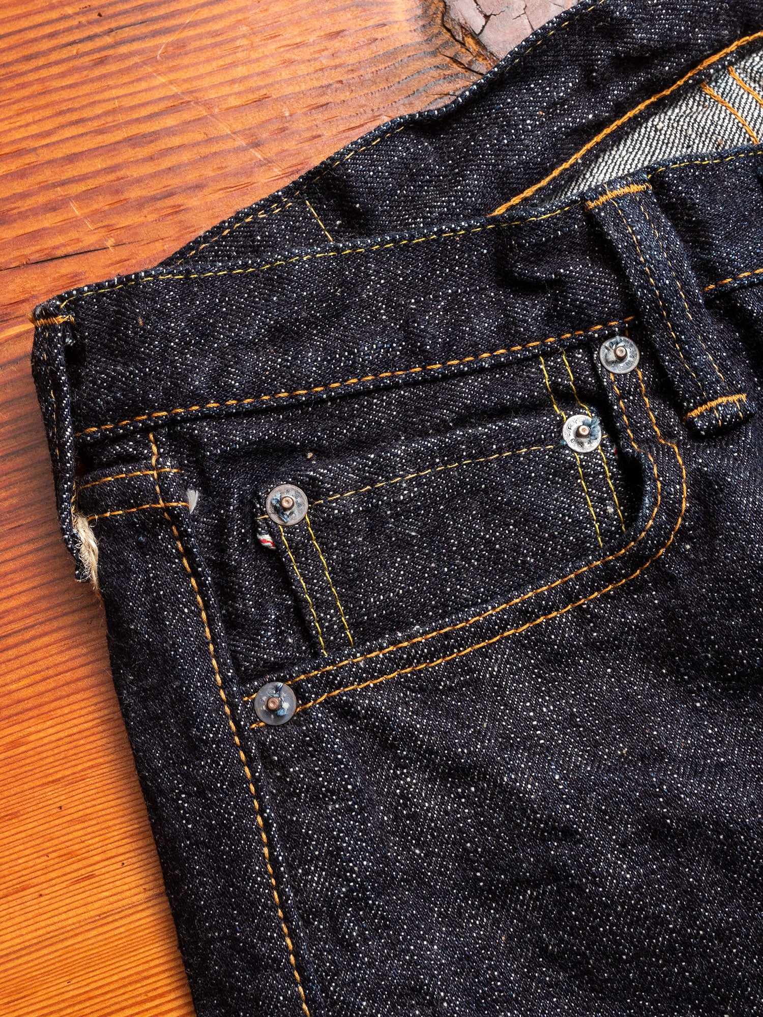 1108SR "Super Rough" 15.5oz Selvedge Denim - Slim Straight Fit - Image 5