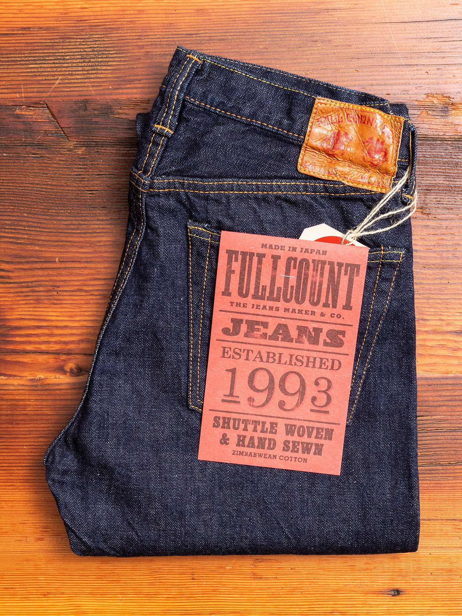 1108W 13.75oz Selvedge Denim - Slim Straight Fit - Image 2
