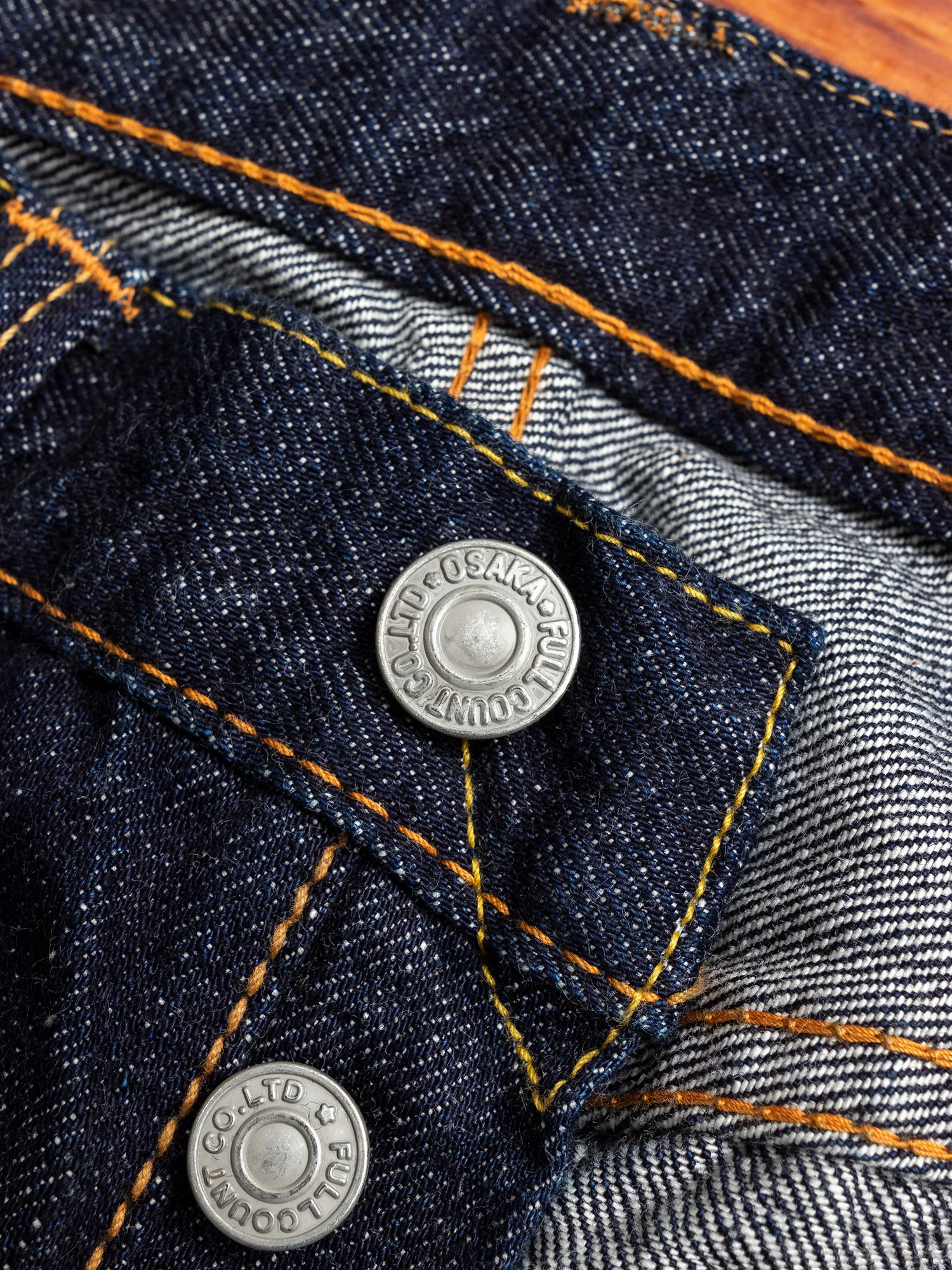 1108W 13.75oz Selvedge Denim - Slim Straight Fit - Image 7
