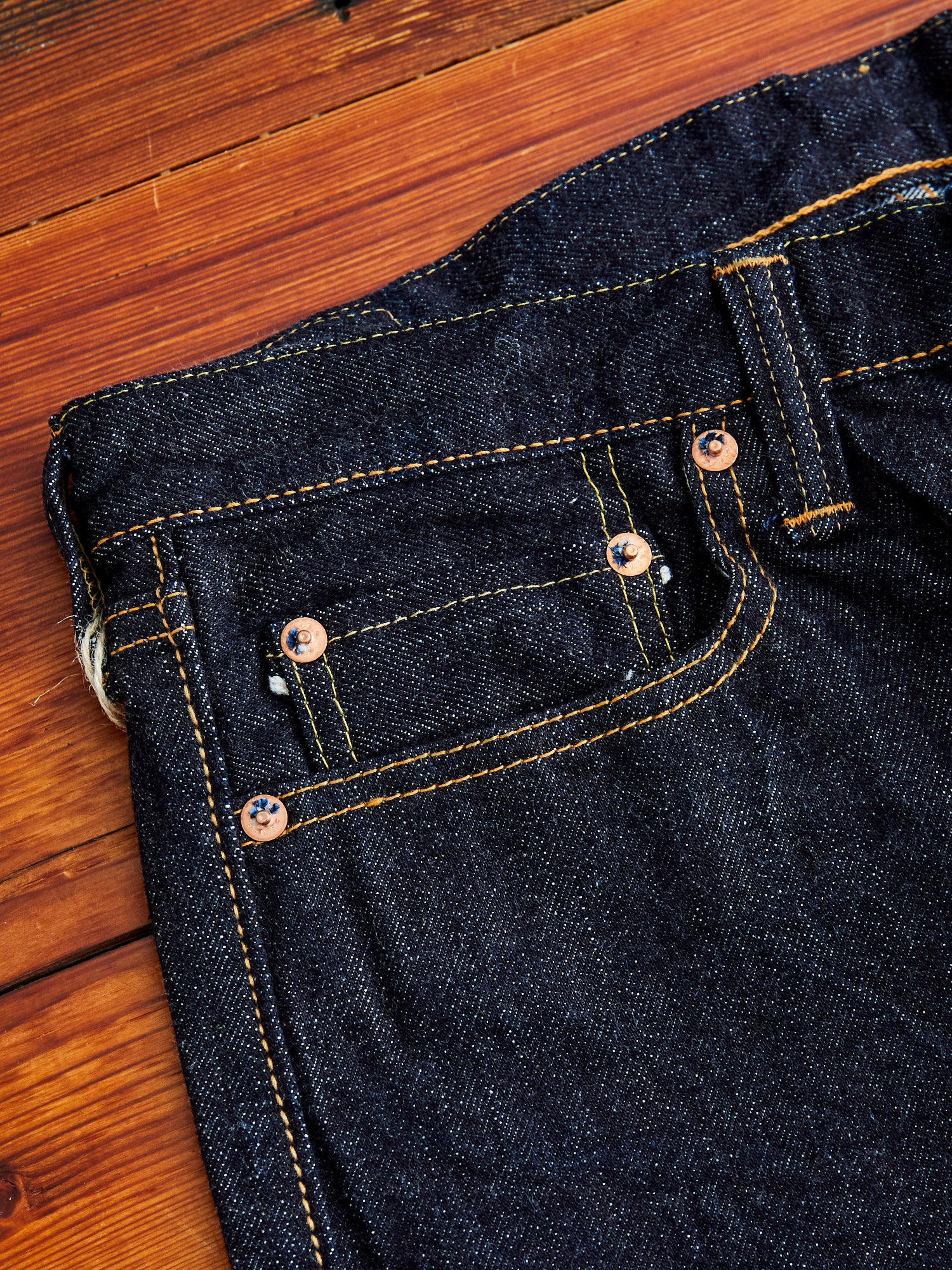 1108XXW 15.5oz Selvedge Denim - Slim Straight Fit - Image 6