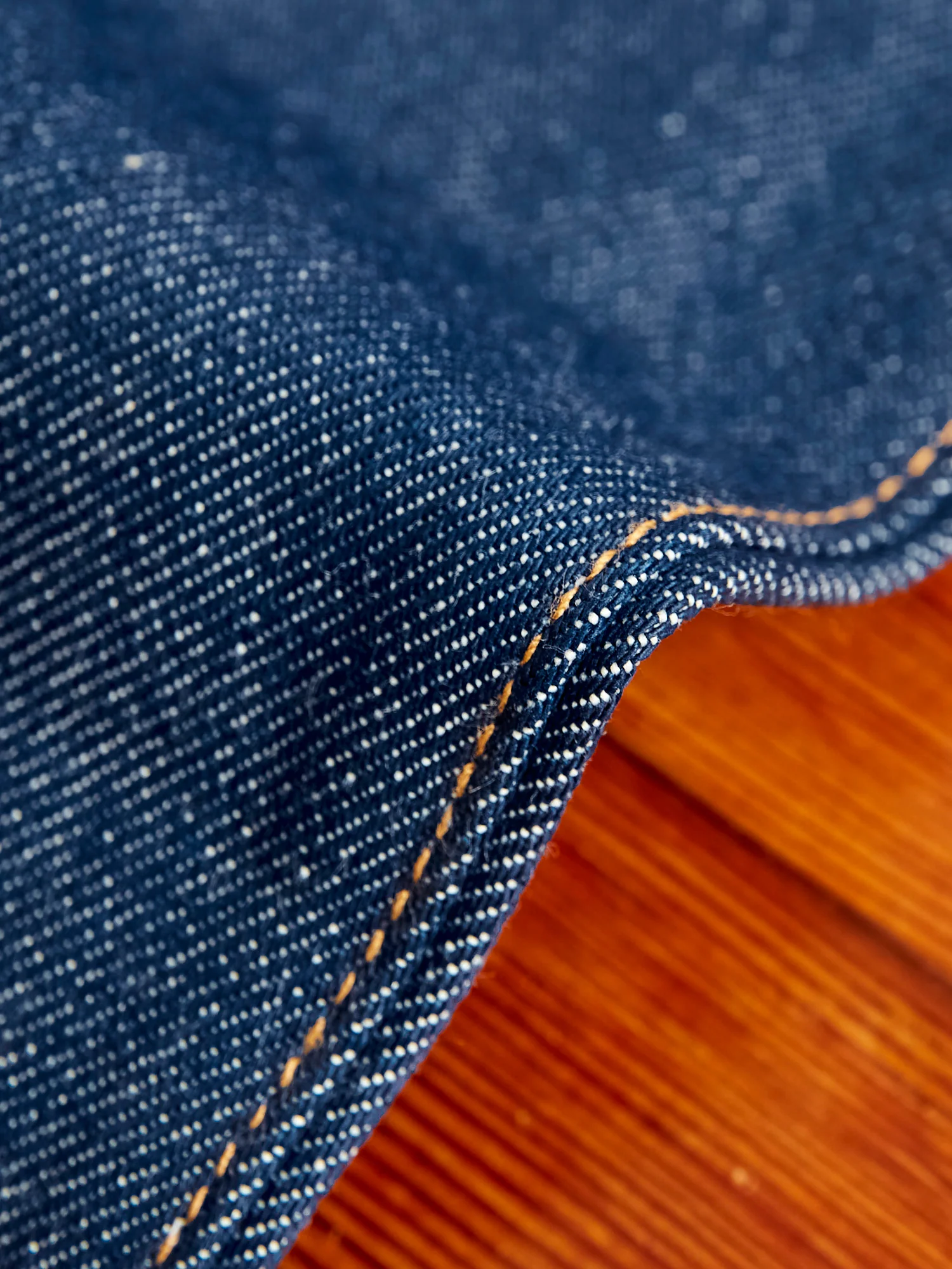 12.5oz Natural Slub Selvedge Denim - Pen Slim - Image 8