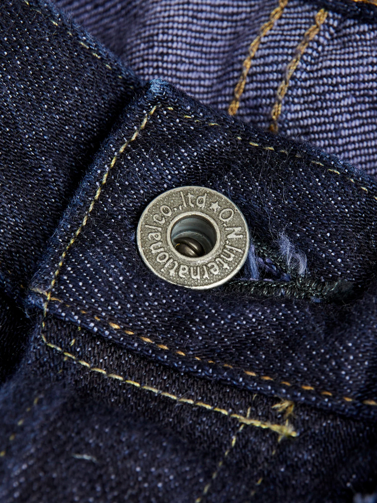 122S-VIOLET "Violet Weft Stretch" 15oz Stretch Selvedge Denim - Relaxed Tapered Fit - Image 8