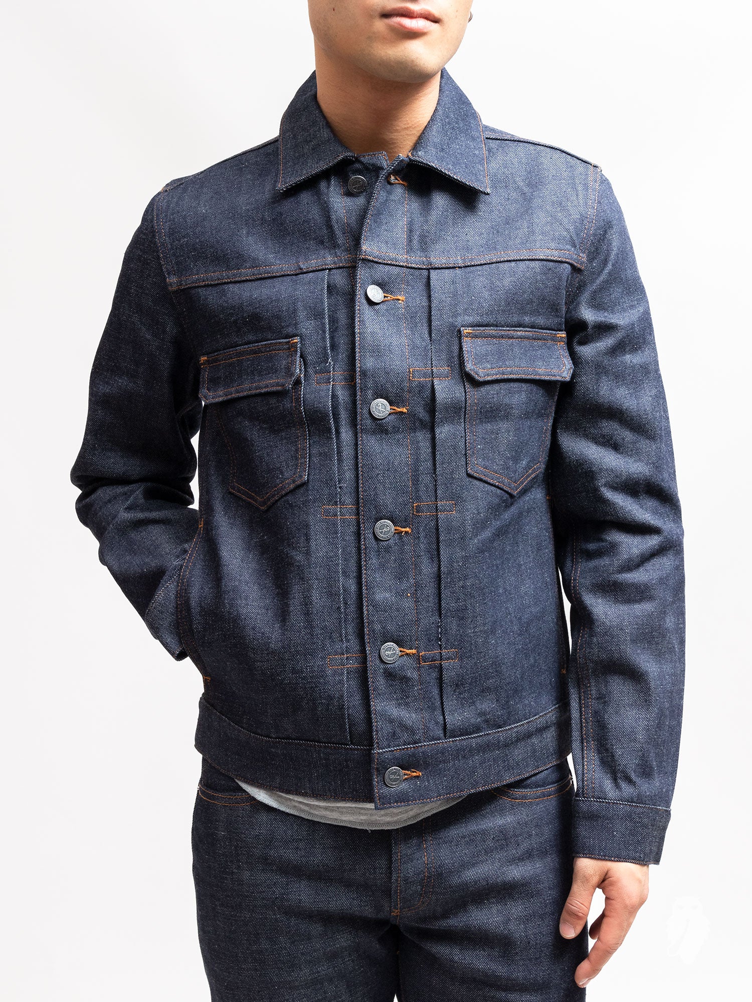 14.5oz Selvedge Denim Jacket - Image 3
