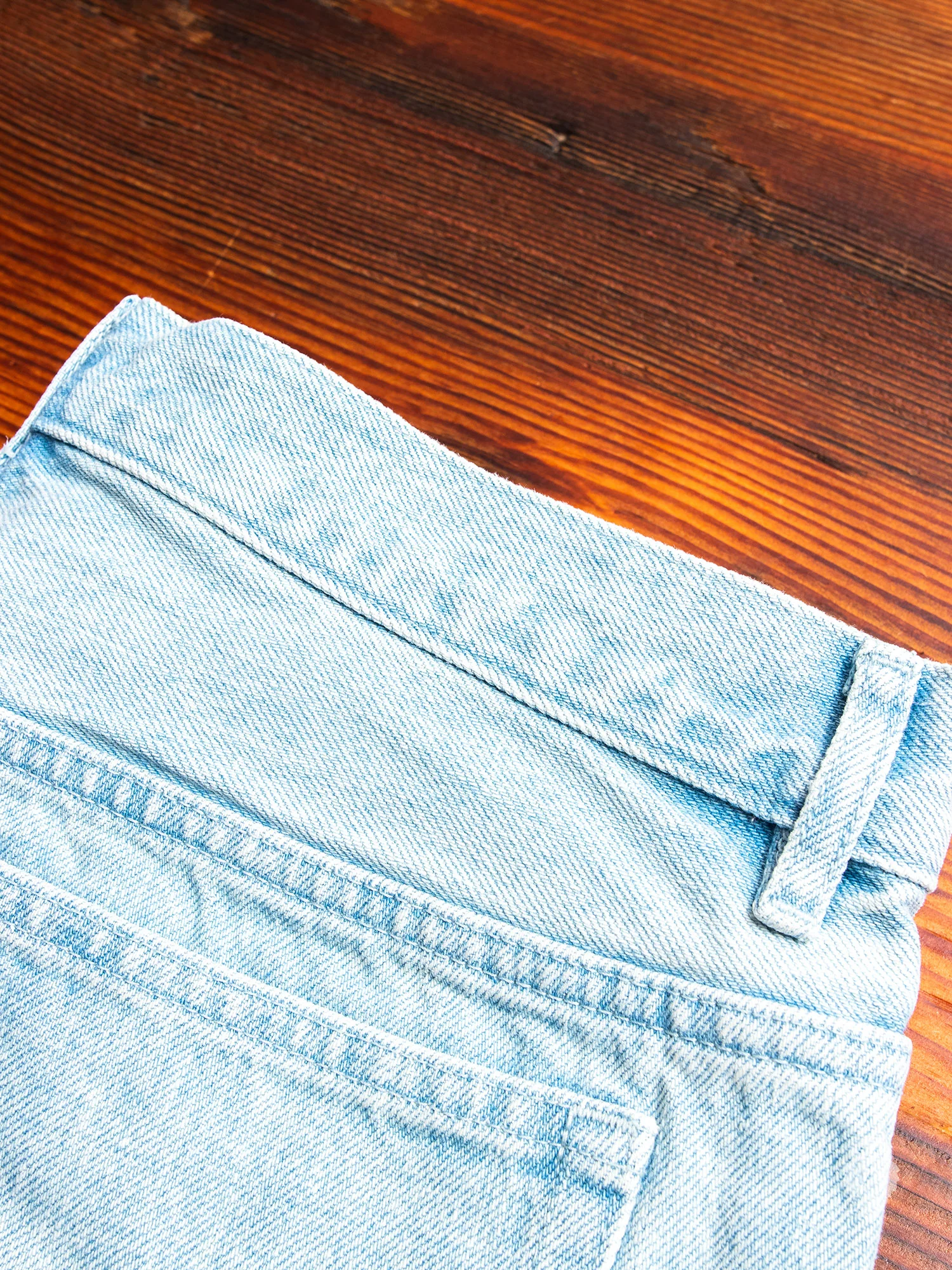14.5oz Stonewashed Selvedge Denim - Petit New Standard - Image 4