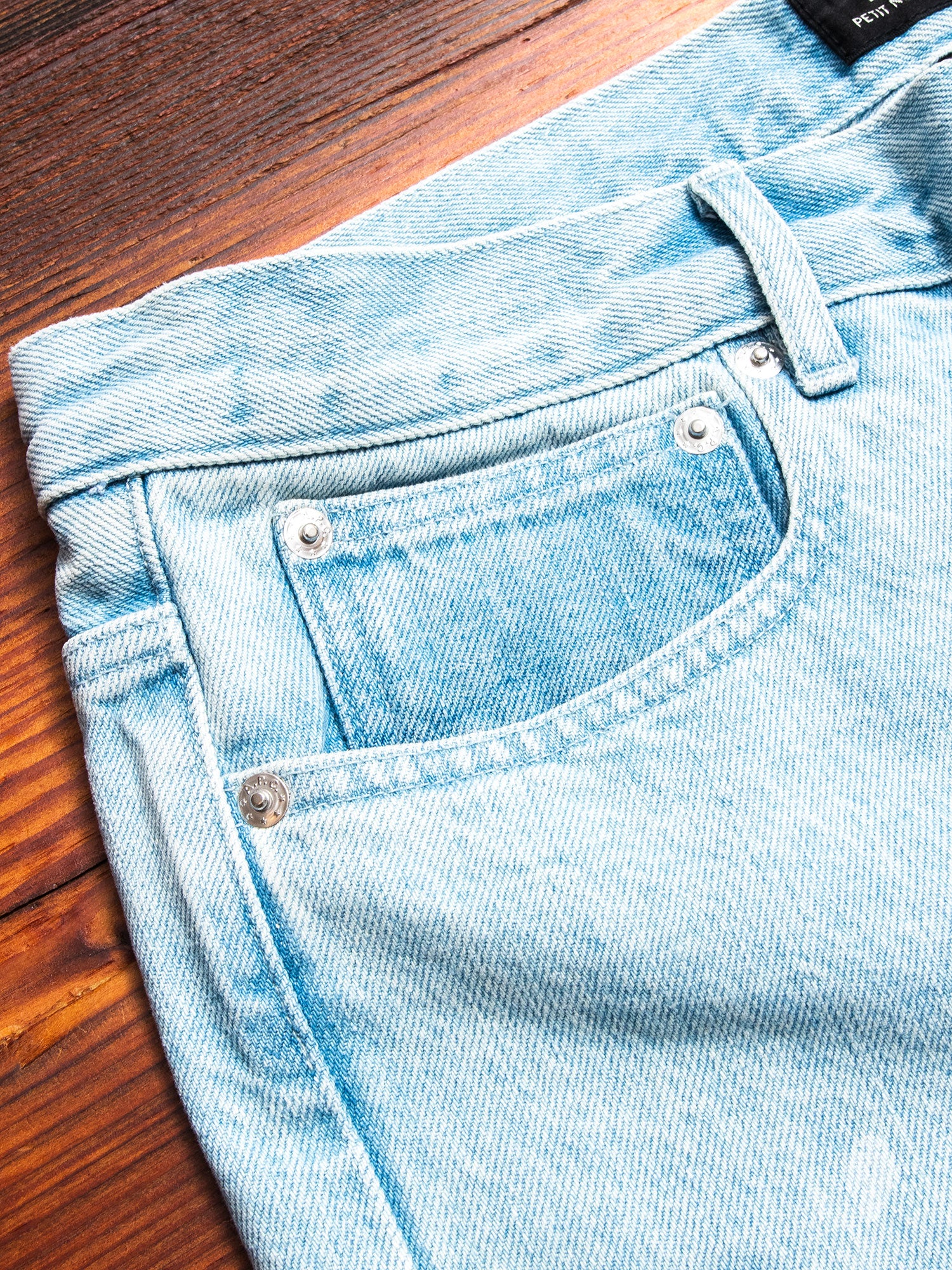 14.5oz Stonewashed Selvedge Denim - Petit New Standard - Image 6