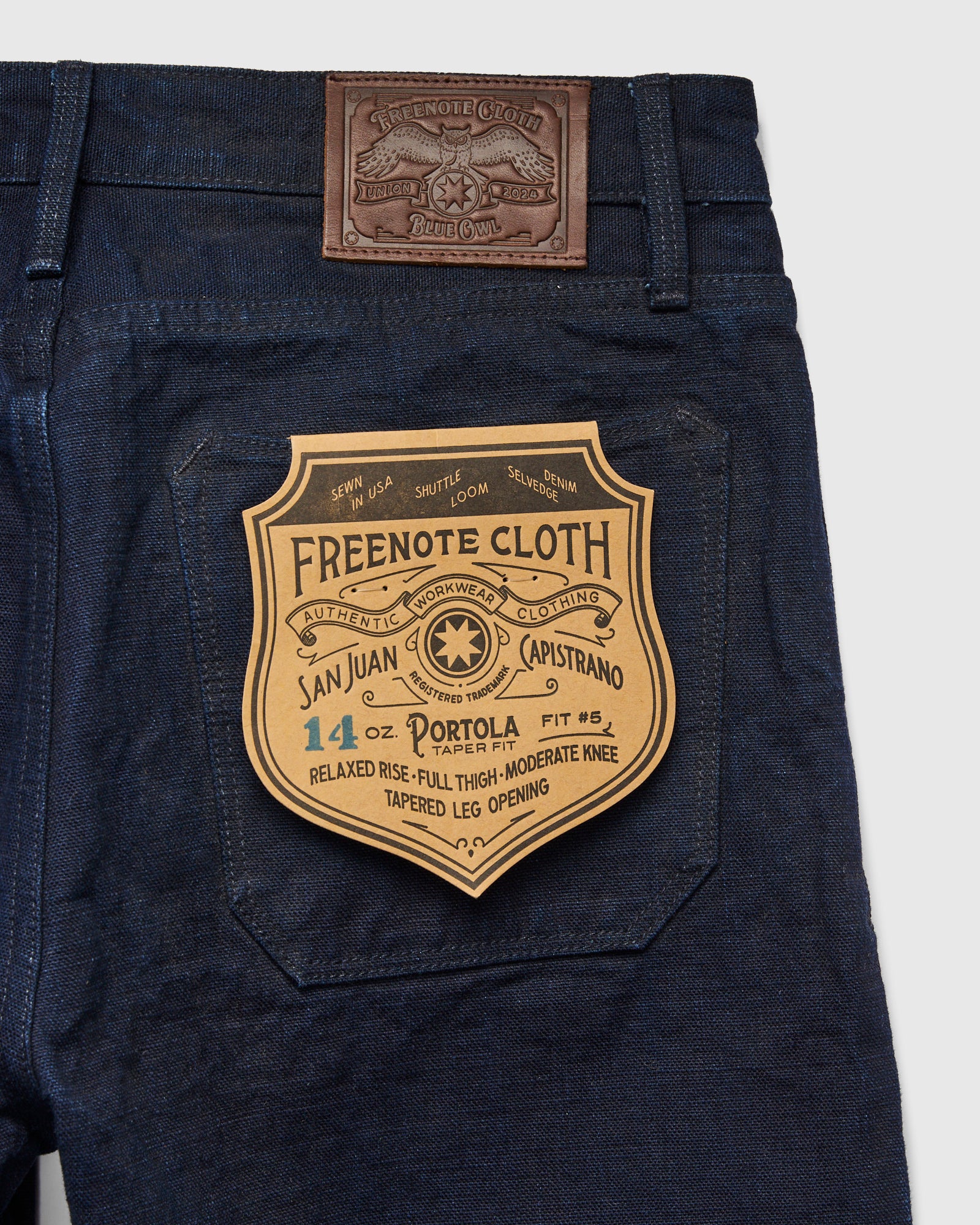 Rialto Pant in Rinsed Indigo - Image 8