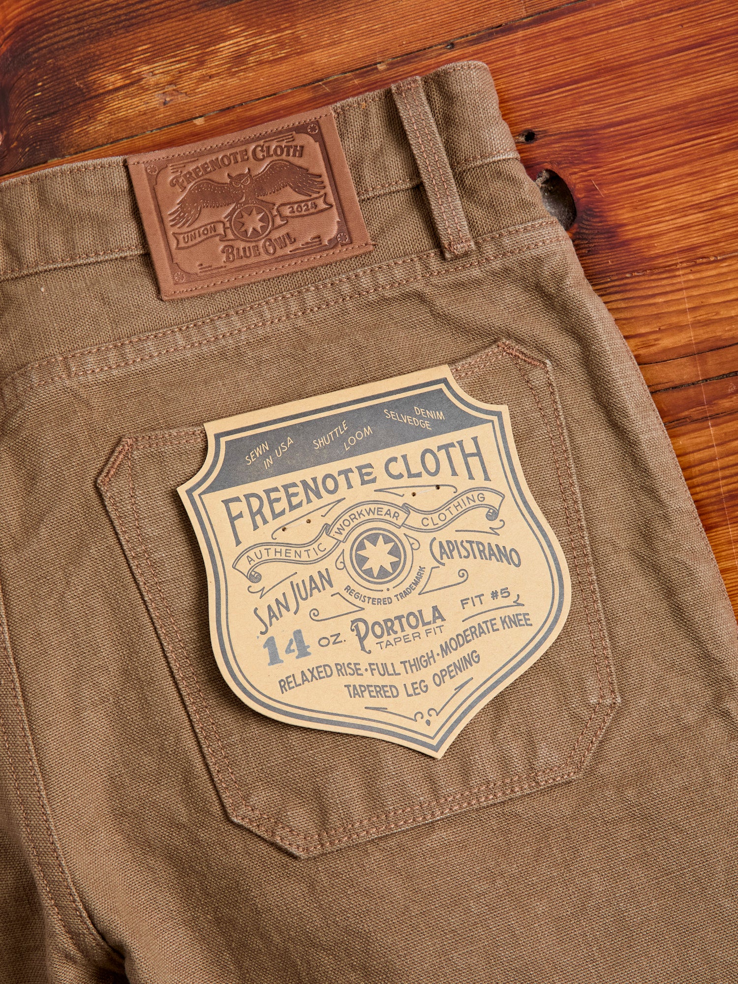 Rialto Pant in Dark Tan - Image 5