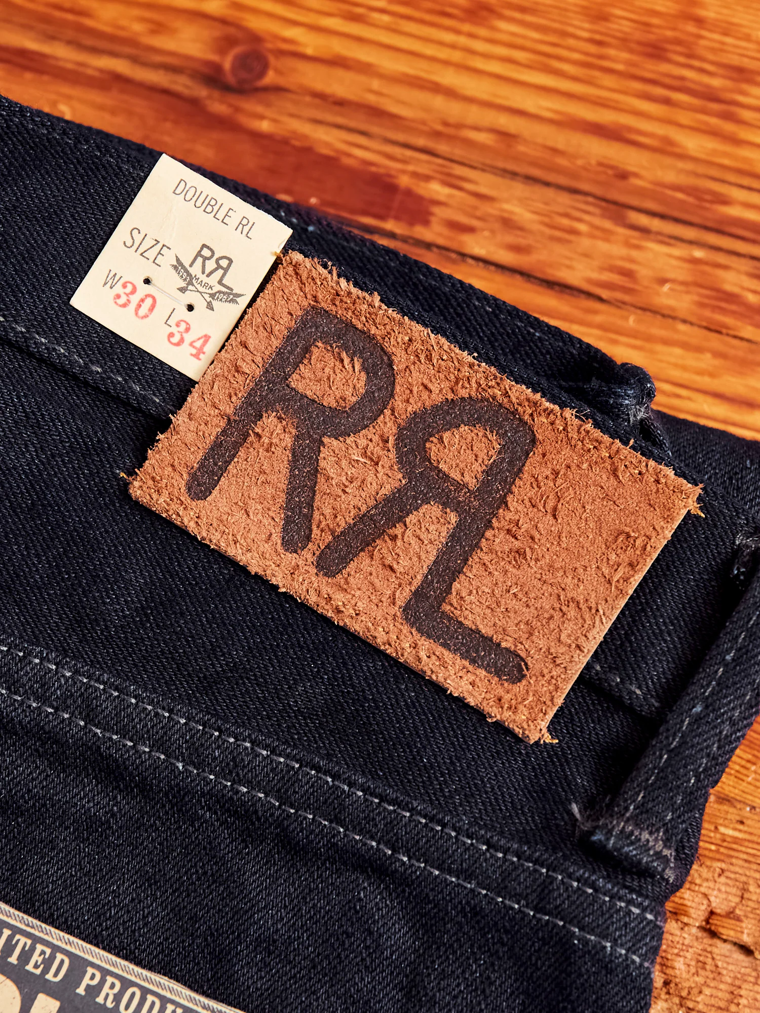 Limited Edition 15oz Double Indigo Selvedge Denim - Straight Fit - Image 4