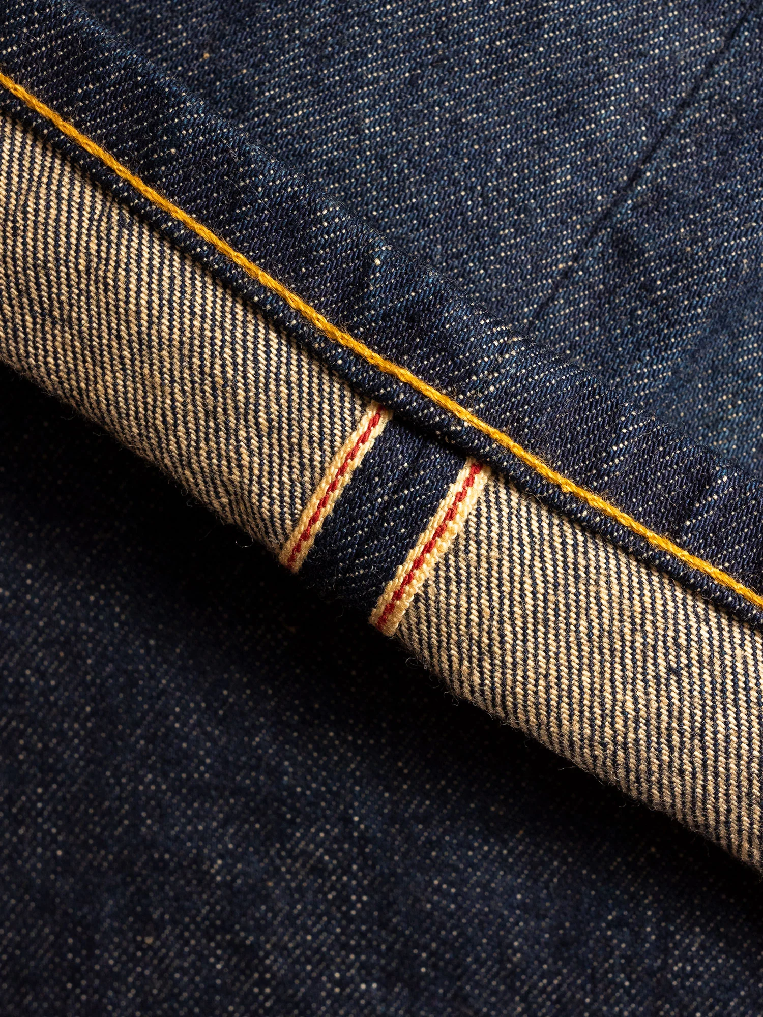 15oz Rinsed Selvedge Denim - Slim Fit - Image 10