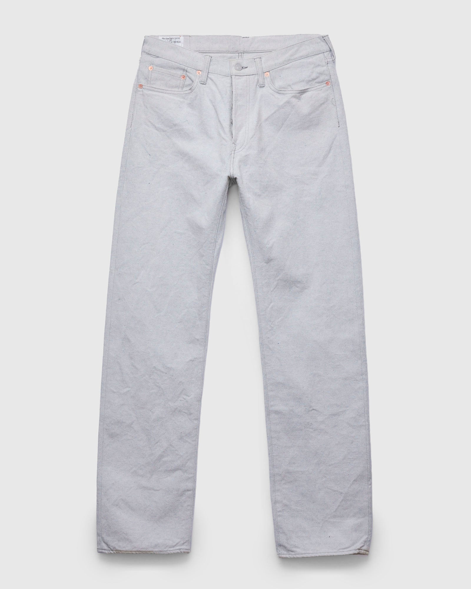1896S "Upcycle" 13oz Indigo Canvas Pants - Regular Straight Fit