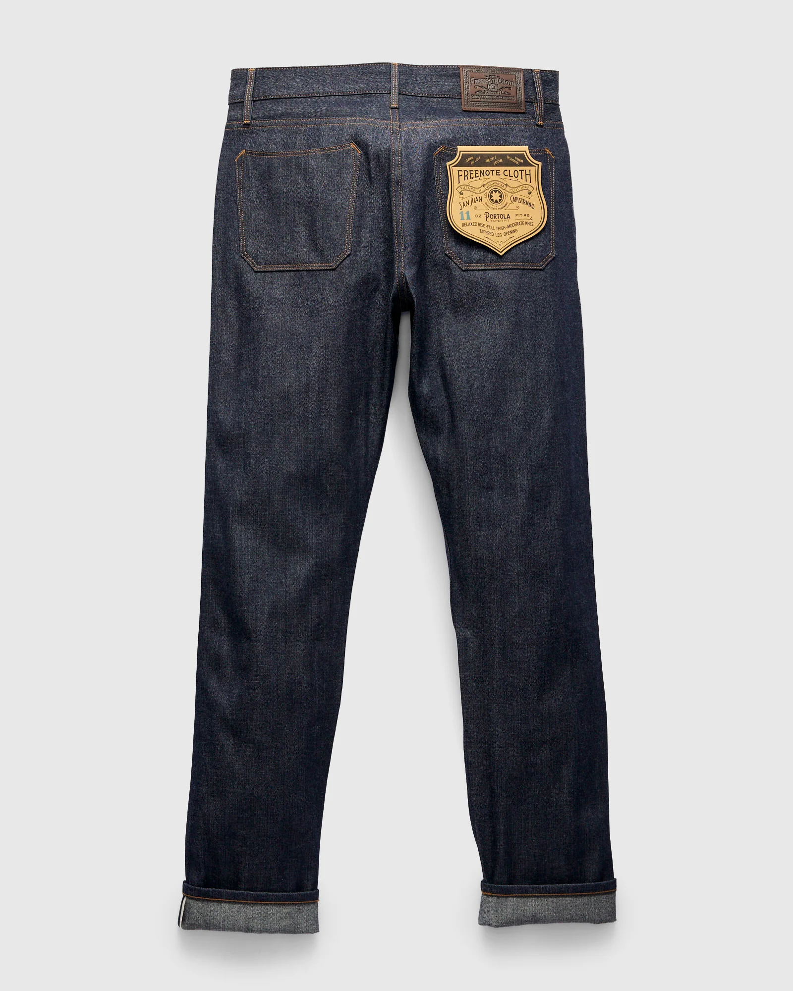 "1900s Portola" 11oz Selvedge Denim - Tapered Fit - Image 3