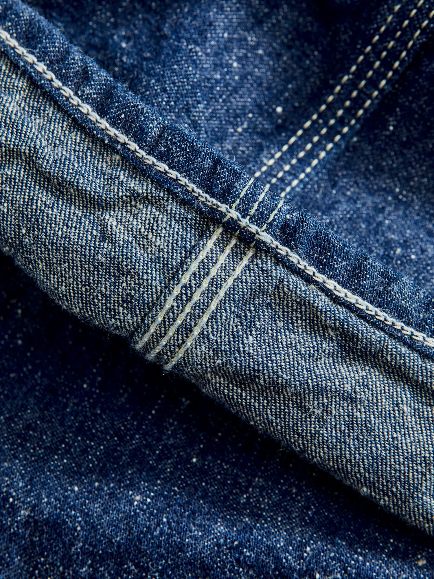 1930's Denim Overall in Indigo One Wash - Image 15