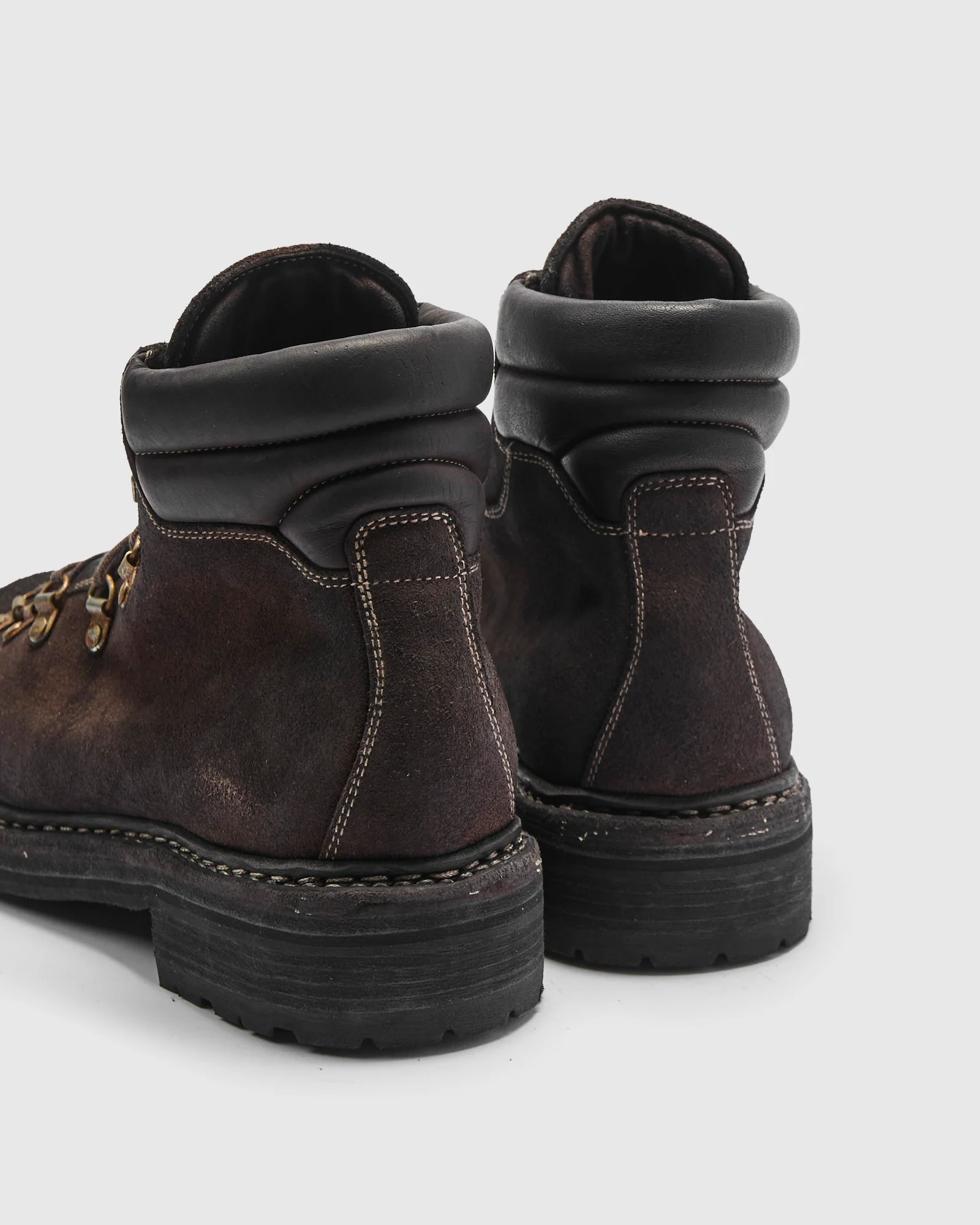 19M Hiking Boot in Dark Brown Reverse Calf Leather - Image 5