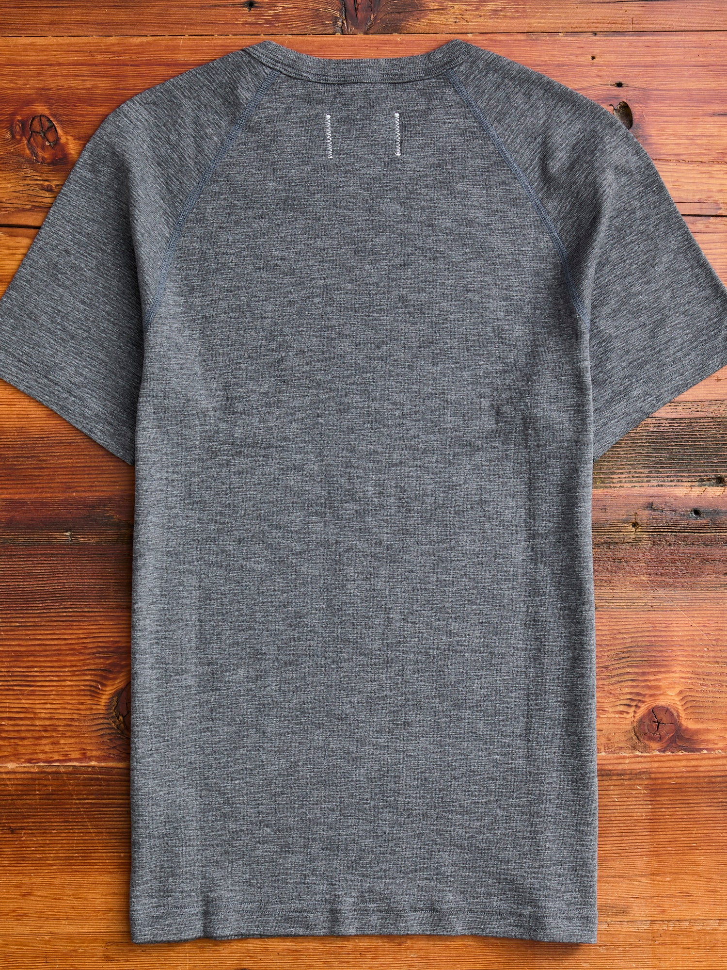 1x1 Slub T-Shirt in Heather Carbon - Image 8