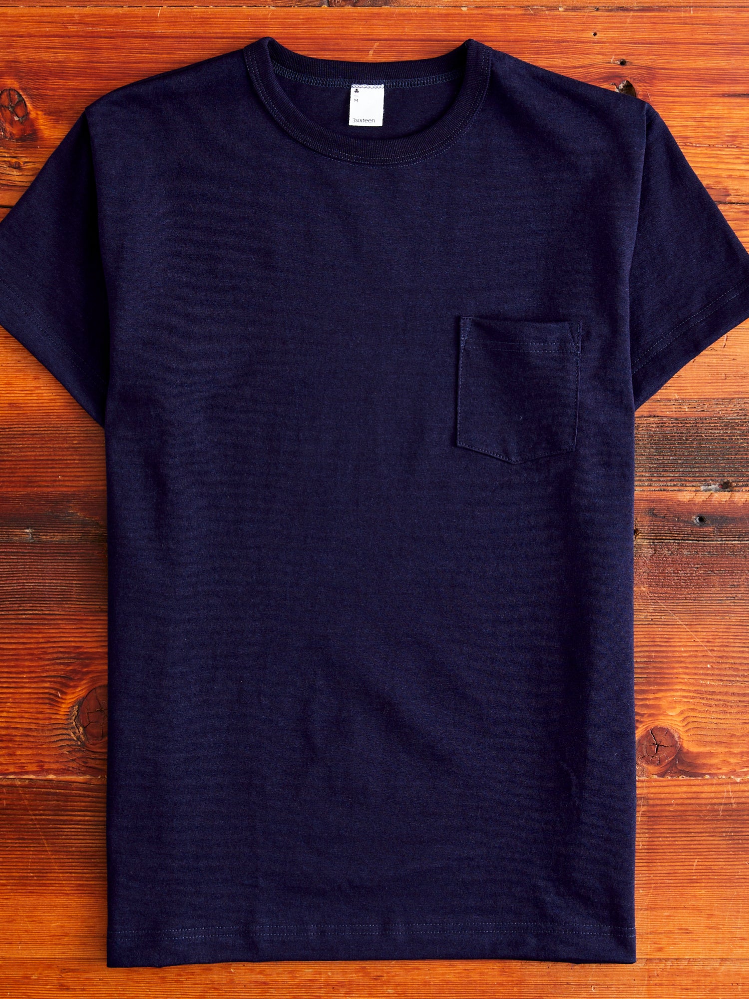 2-Pack Heavyweight Pocket T-Shirts in Indigo - Image 3