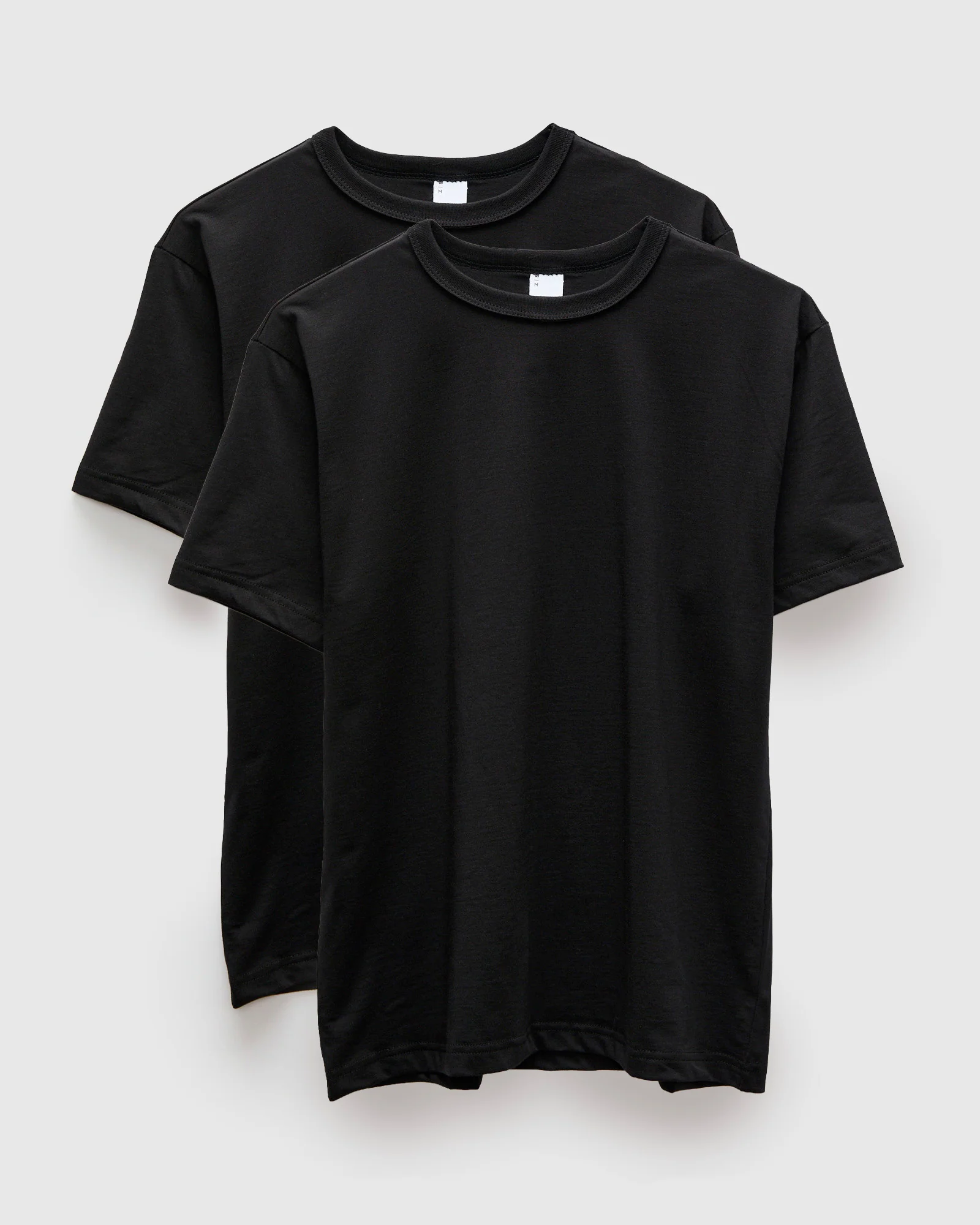 2-Pack Pima T-Shirts in Black