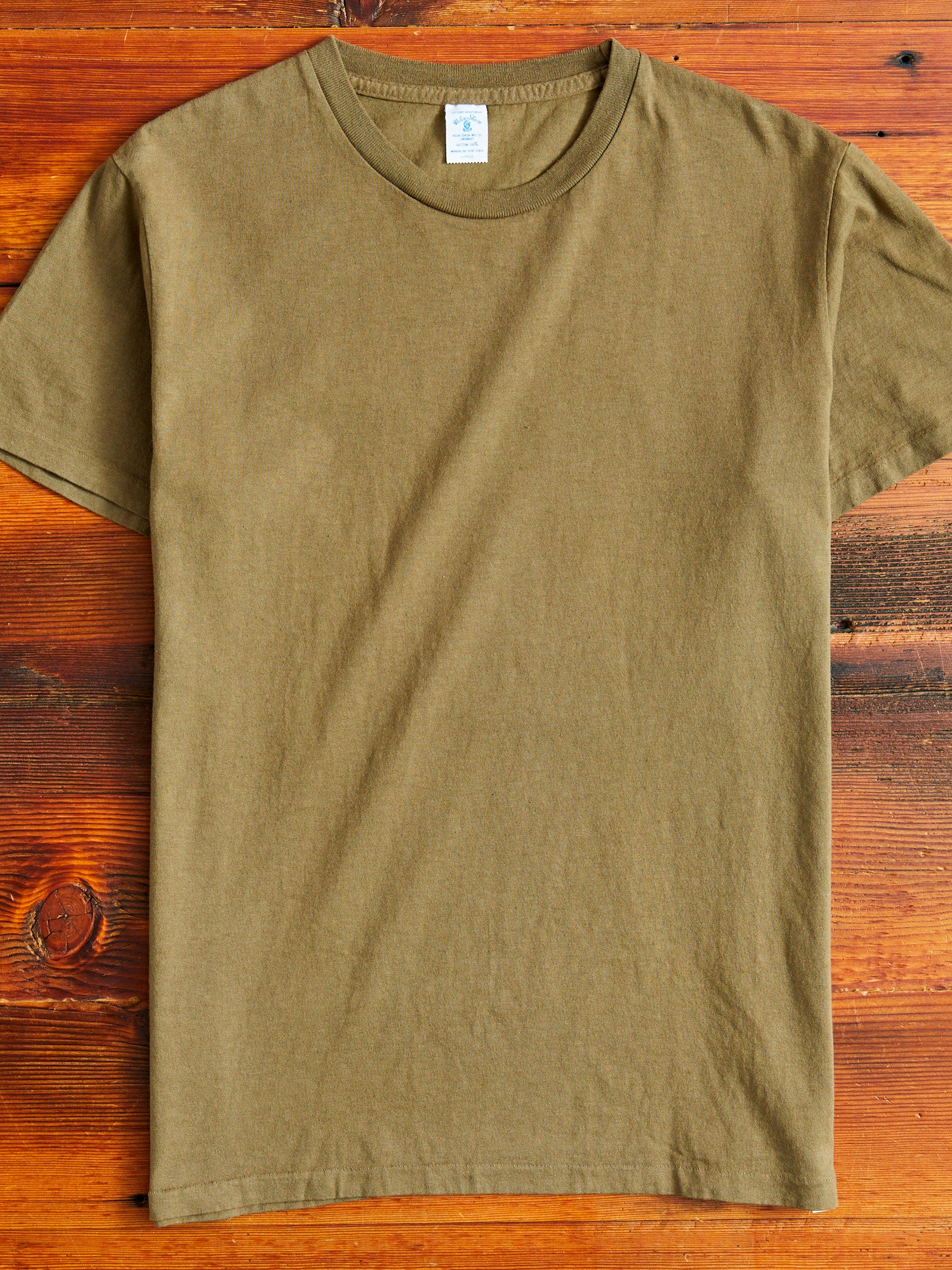 2-Pack Short Sleeve Crew Tee in Olive Drab - Image 3