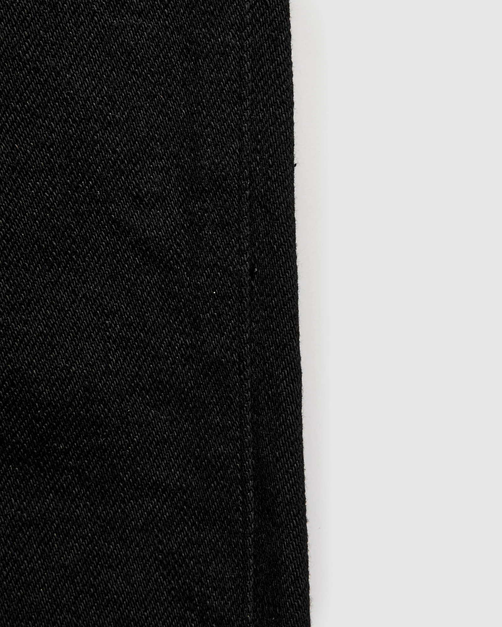 200ZR-BKBK "Secret Black" 20oz Selvedge Denim - Wide Straight Fit - Image 10