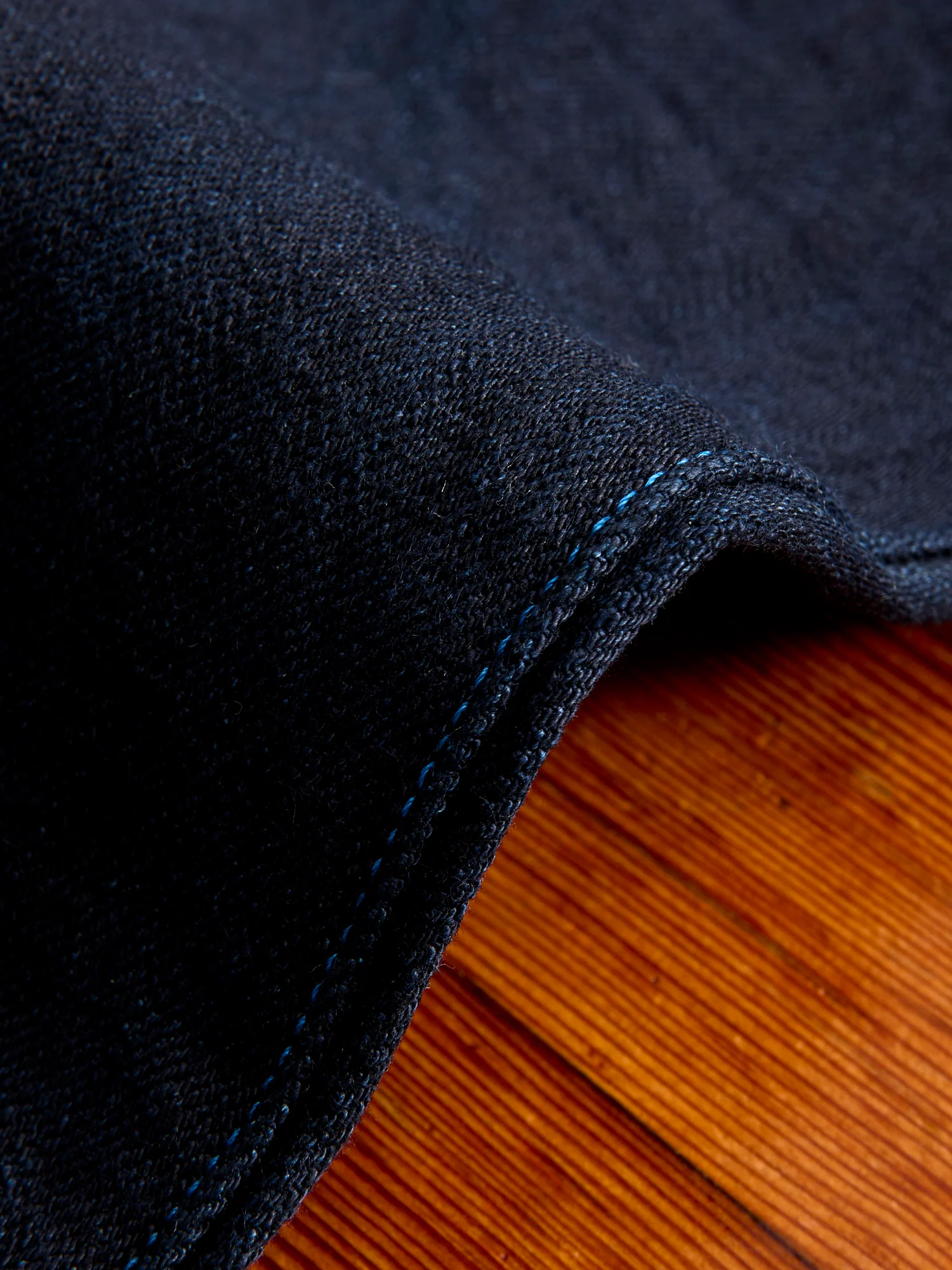 202ID "Double Indigo" 15oz Selvedge Denim - High Tapered Fit - Image 13