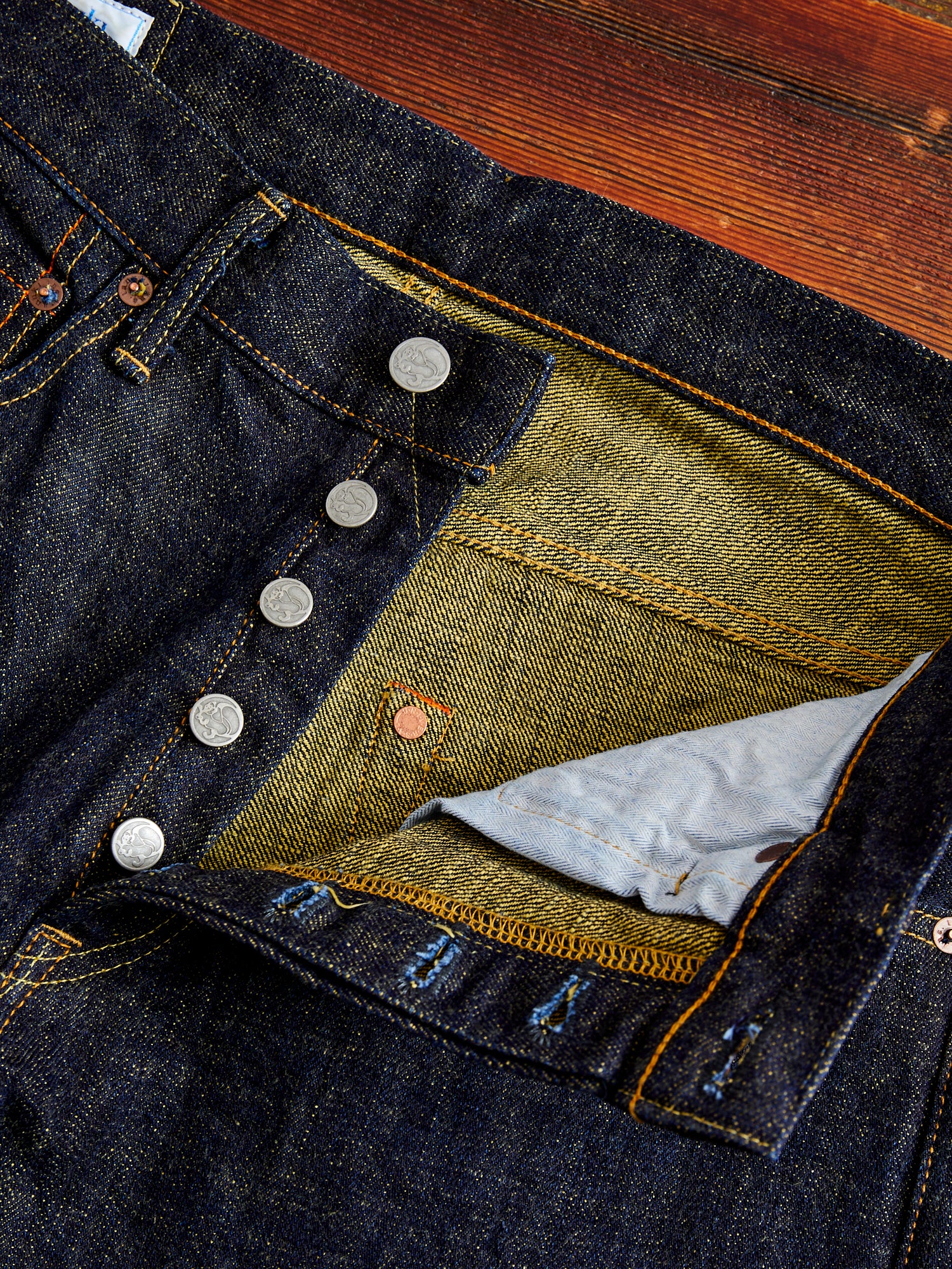 202SA "Soga" 15oz Selvedge Denim - High Tapered Fit - Image 9
