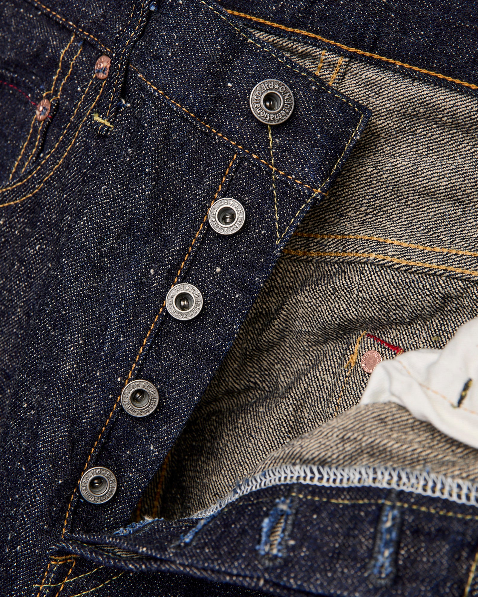 222-NEP 13.7oz Selvedge Denim - Super Wide Straight Fit - Image 7