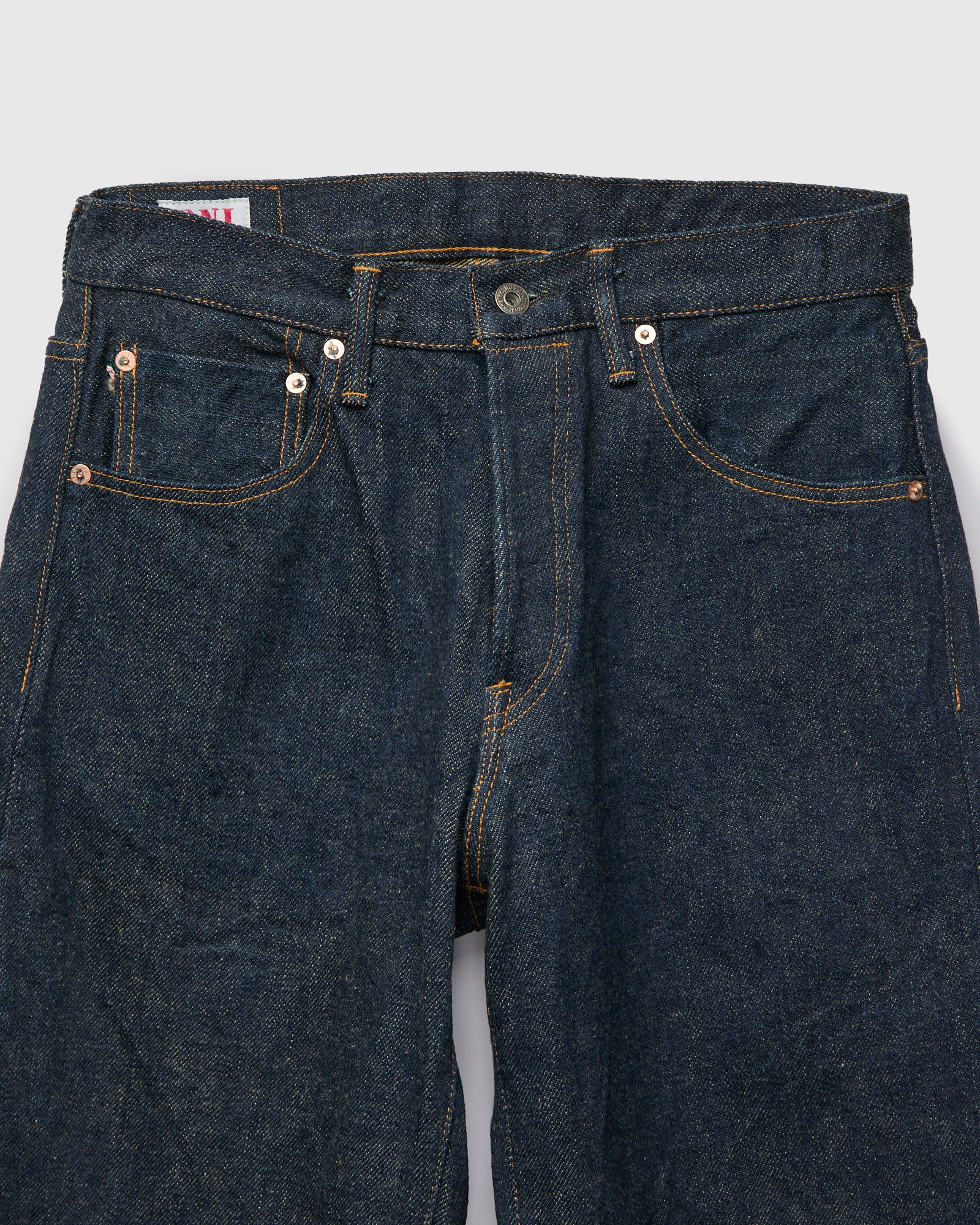222ZR "Secret Denim – Beige" 20oz Selvedge Denim - Super Wide Straight Fit - Image 8