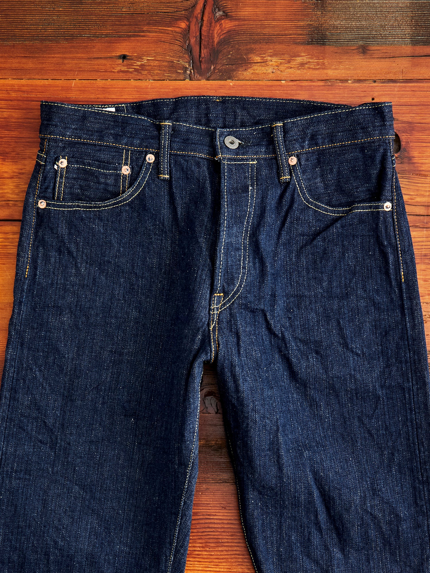 288 "Kiwami" 16oz Natural Indigo Selvedge Denim - Classic Straight Fit - Image 5