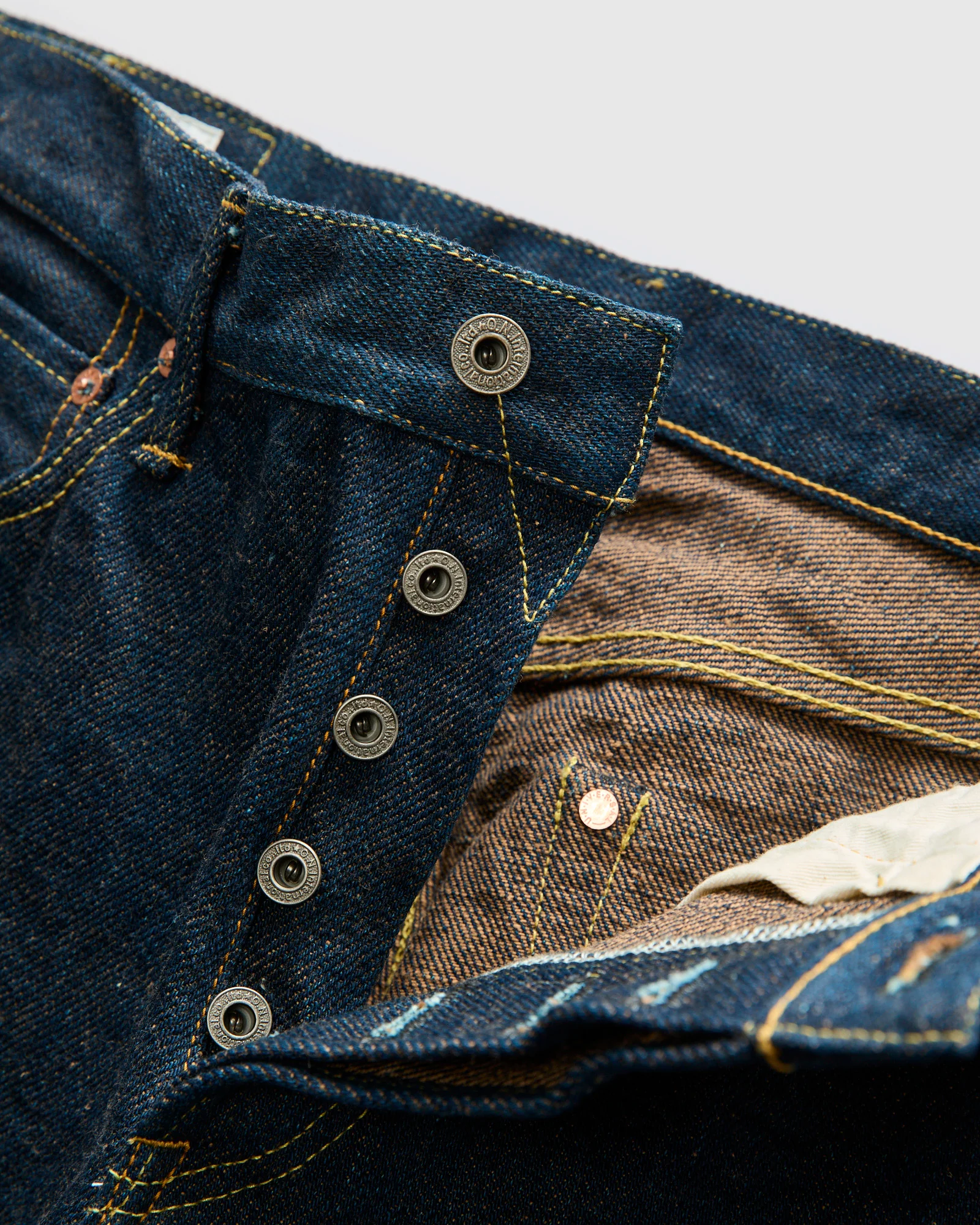 288ZR-LBR "Secret Light Brown" 20oz Selvedge Denim - Classic Straight Fit - Image 8