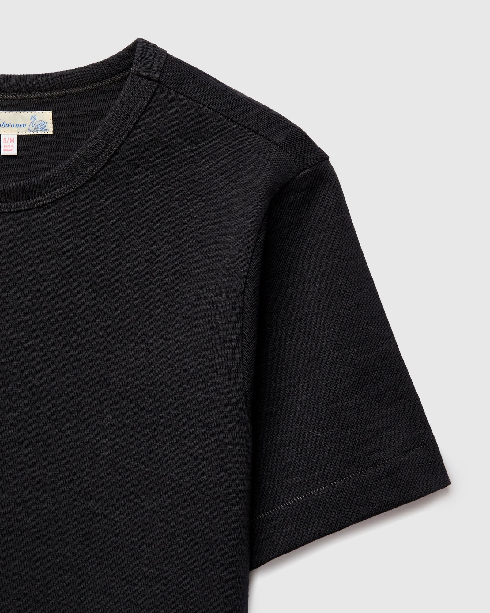 2S14 "Good Originals" Super Heavyweight 10.7oz Loopwheel T-Shirt in Charcoal - Image 4