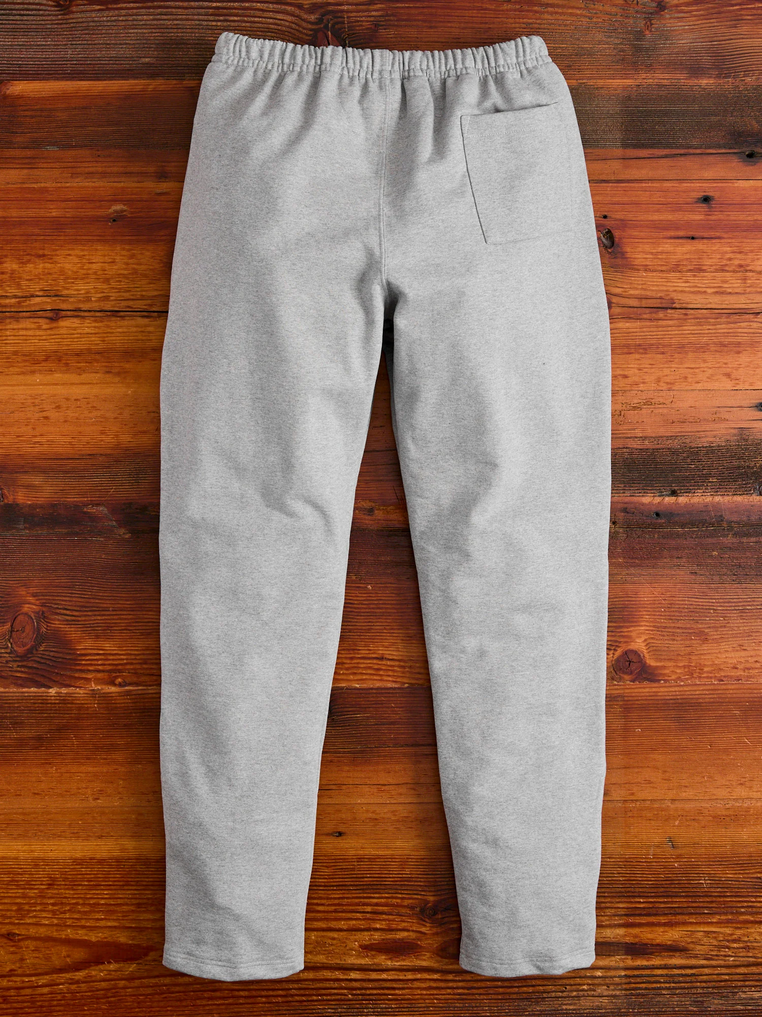 3S50 "Good Originals" Heavyweight Loopwheel Sweatpants in Heather Grey - Image 3