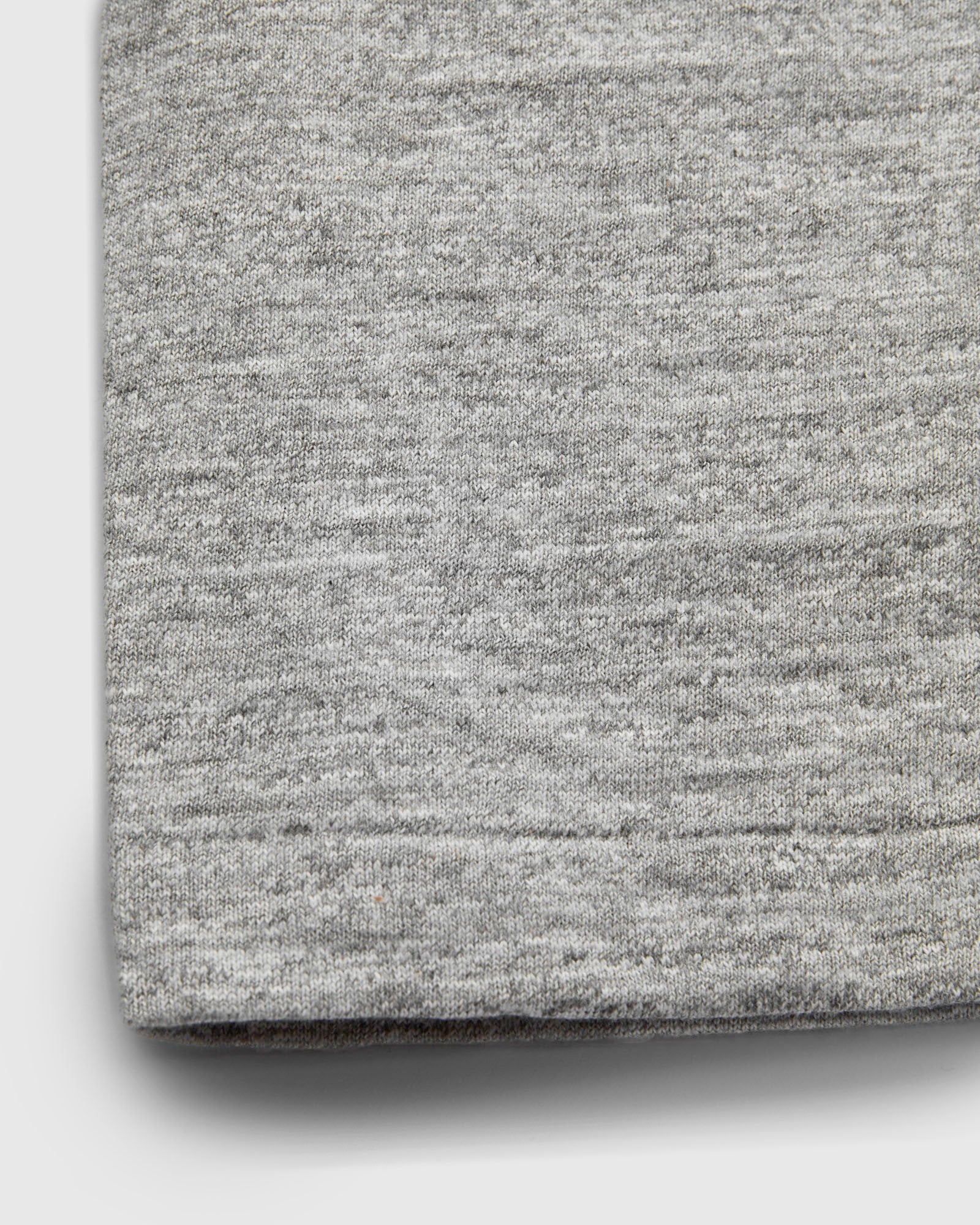 4601 Tube Knit Tee in Heather Grey - Image 5