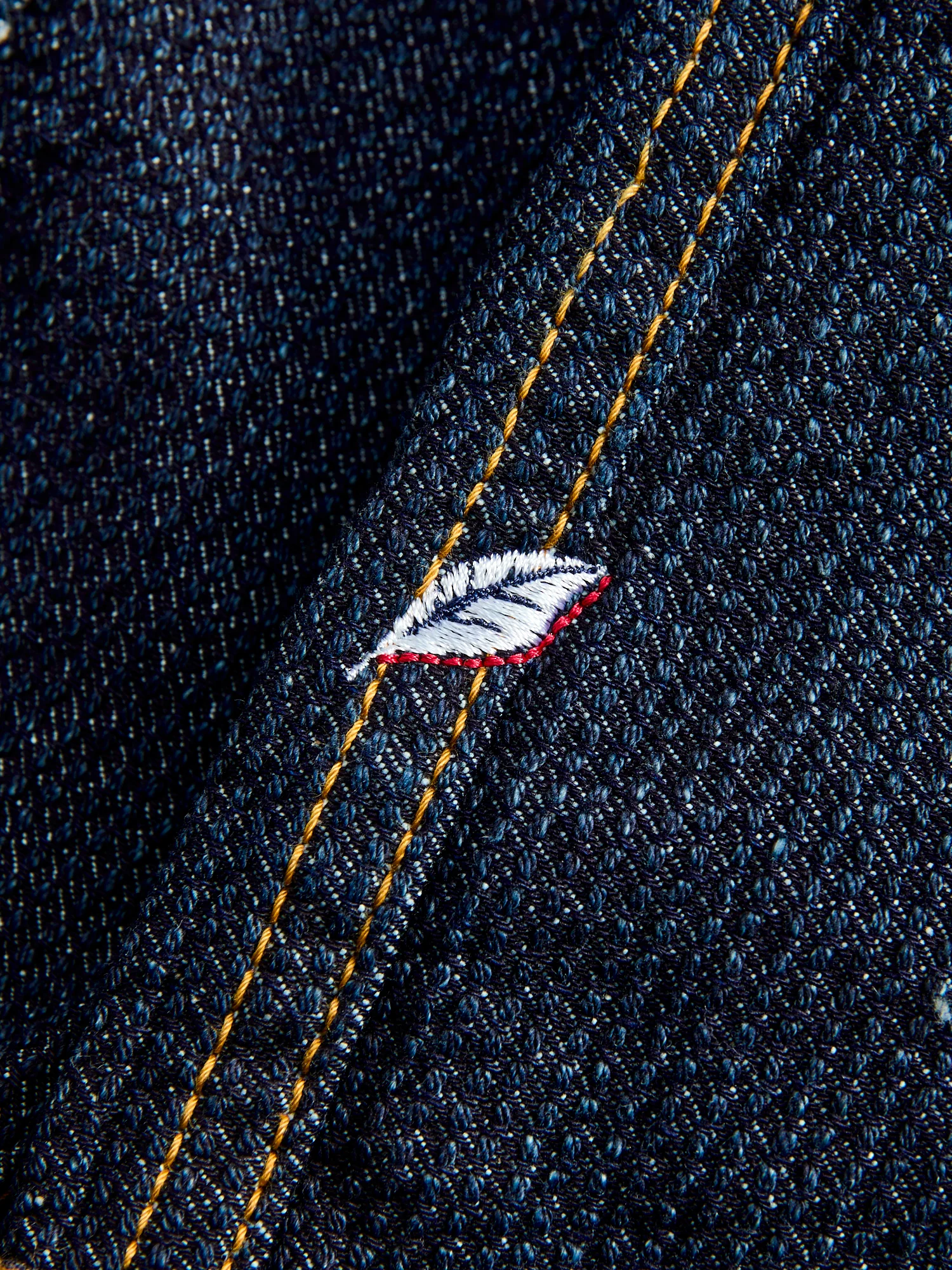 Sashiko Type-2 Jacket in Indigo - Image 11