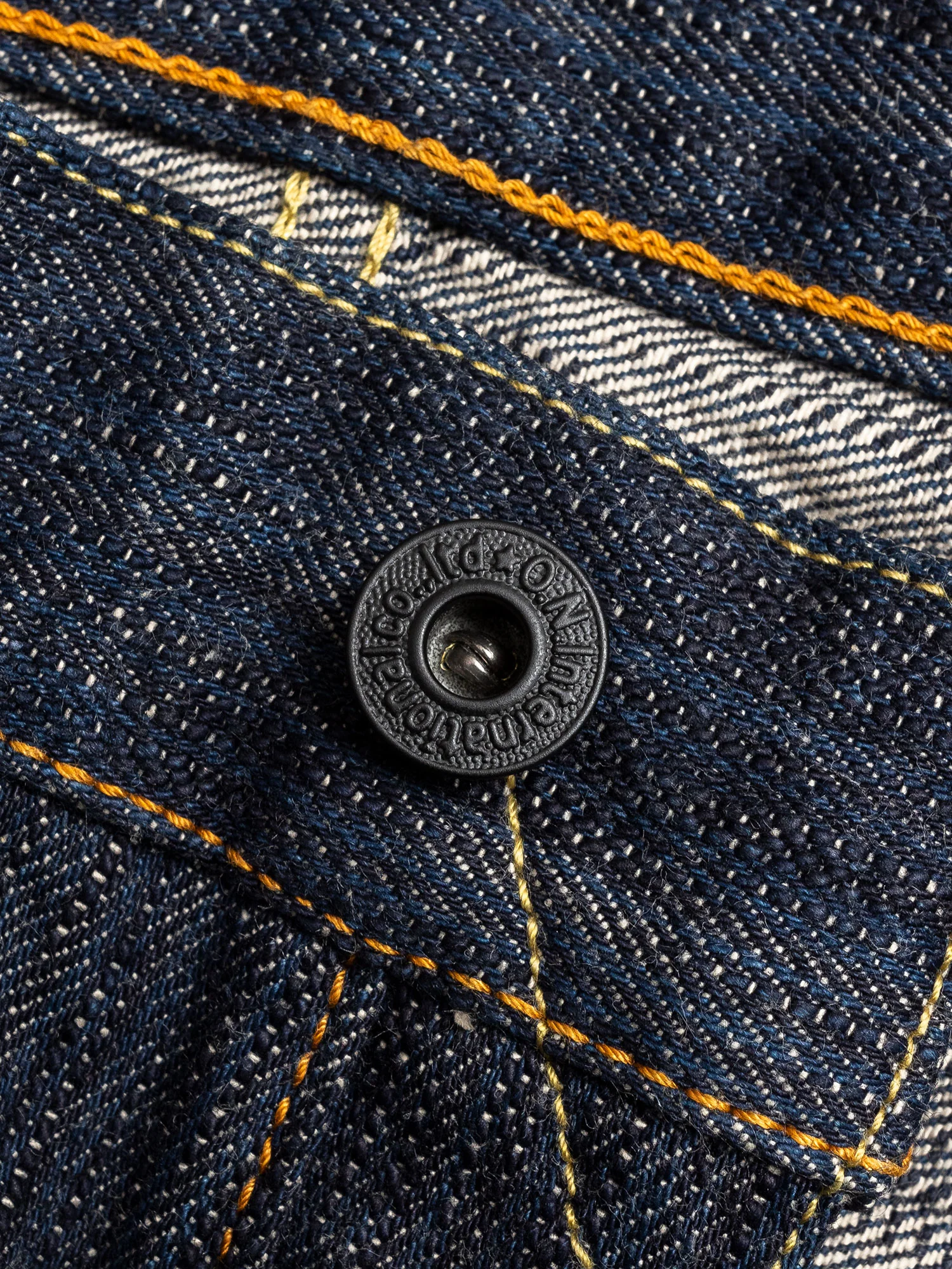 642-NIKHN "Natural Indigo Kihannen" 18oz Selvedge Denim - Relaxed Tapered Fit - Image 7