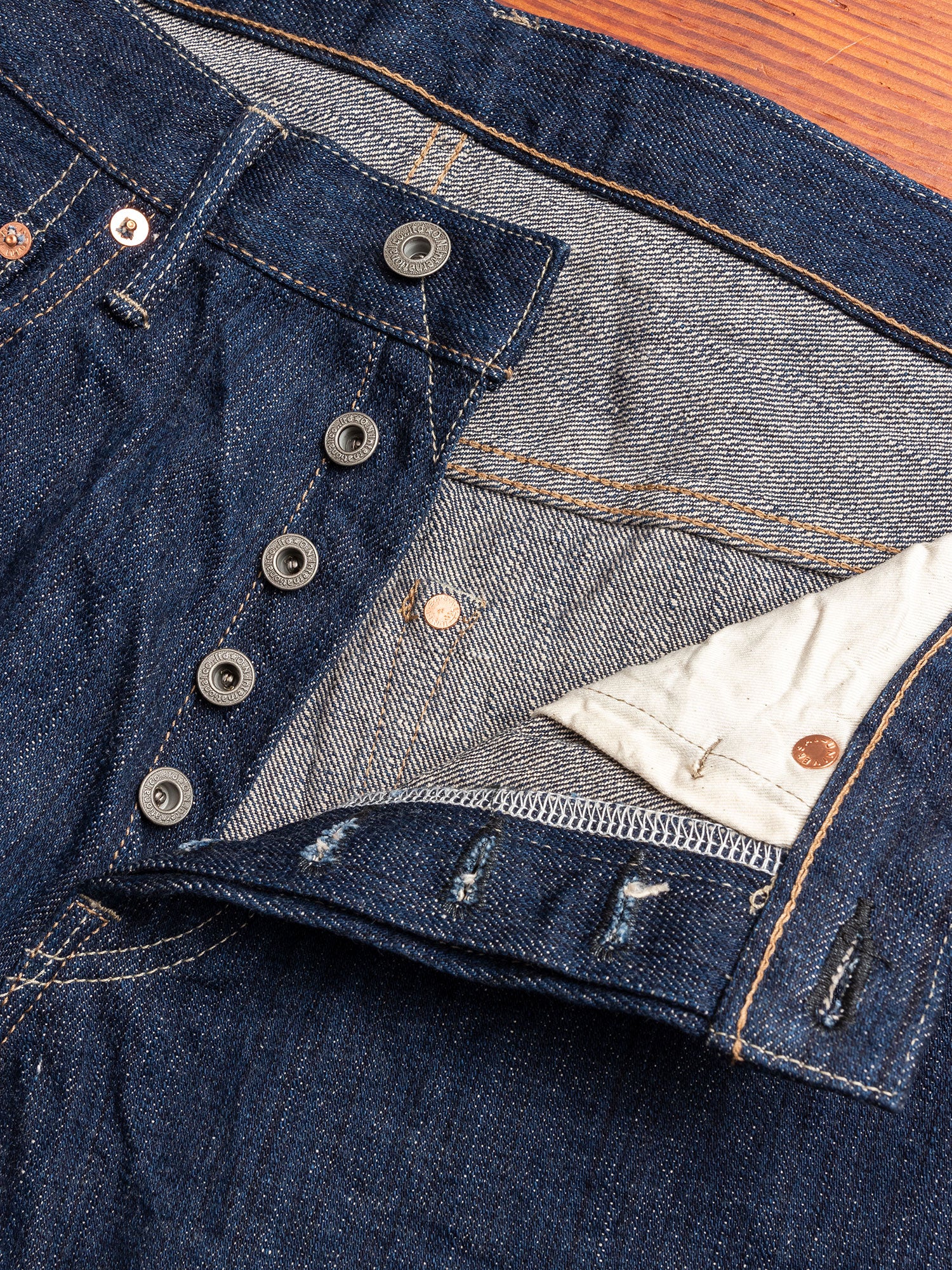 679 "Kiwami" 16oz Natural Indigo Selvedge Denim - Strong Tapered Fit - Image 6