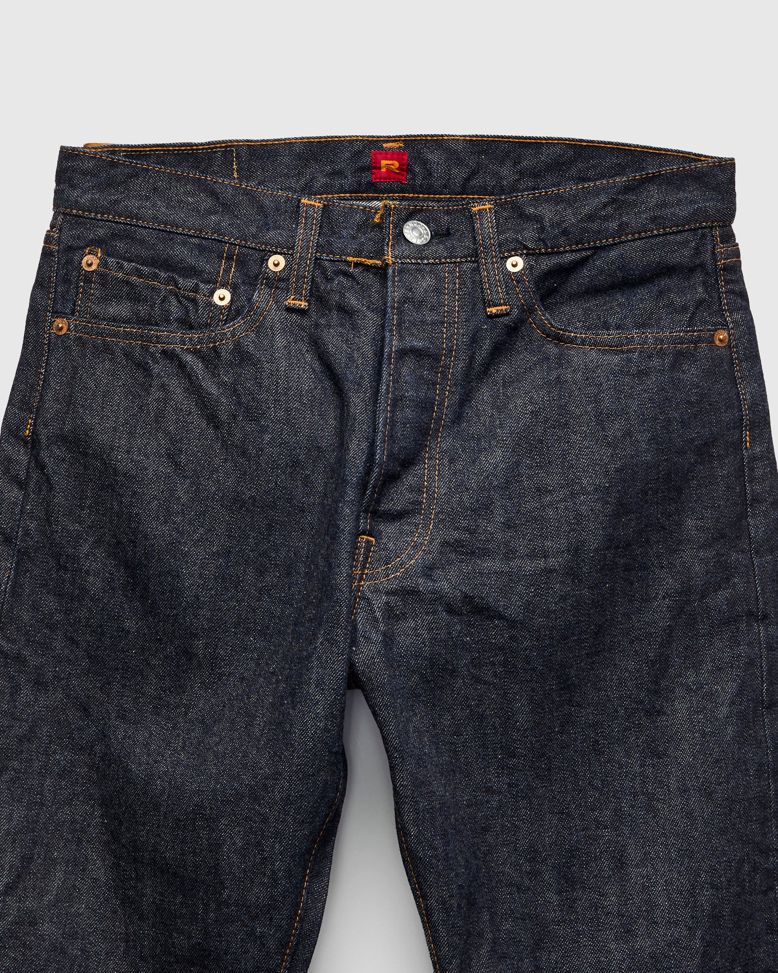 710 "66 Model" 14oz Rinsed Selvedge Denim - Slim Straight Fit - Image 6
