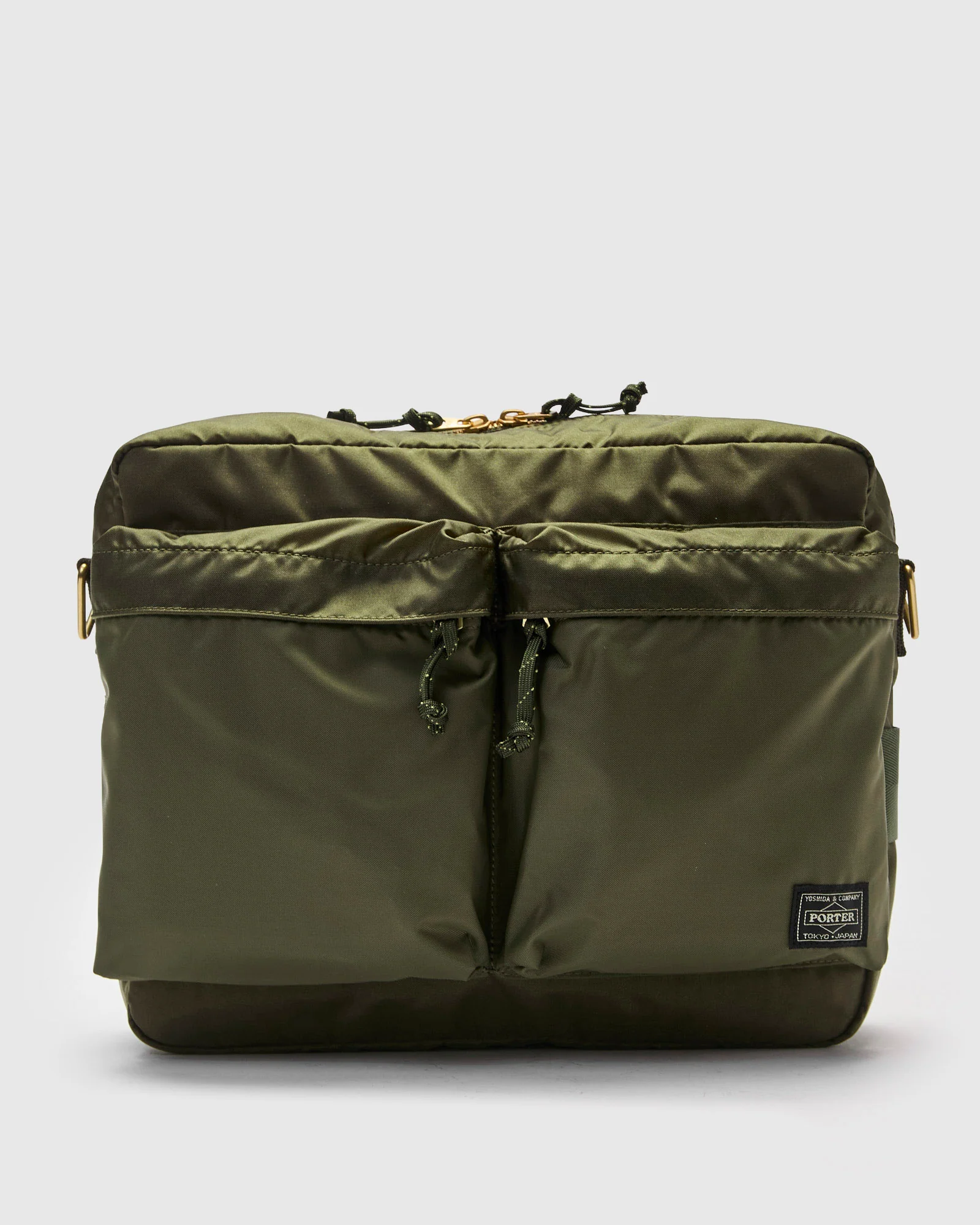 7415 "Force" Shoulder Bag in Olive - Image 2