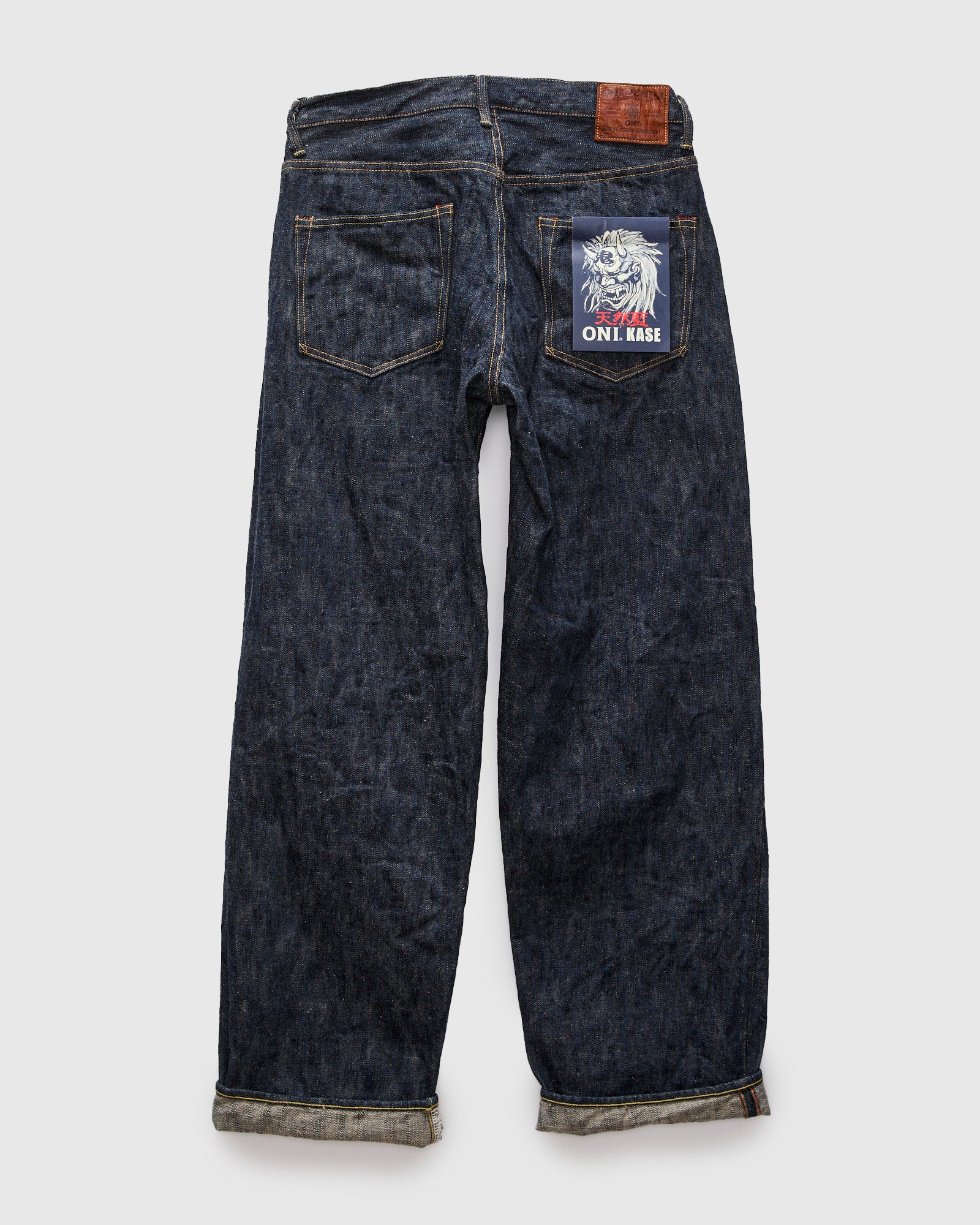 822 "Kase" 16oz Natural Indigo Selvedge Denim - Wide Tapered Fit - Image 3